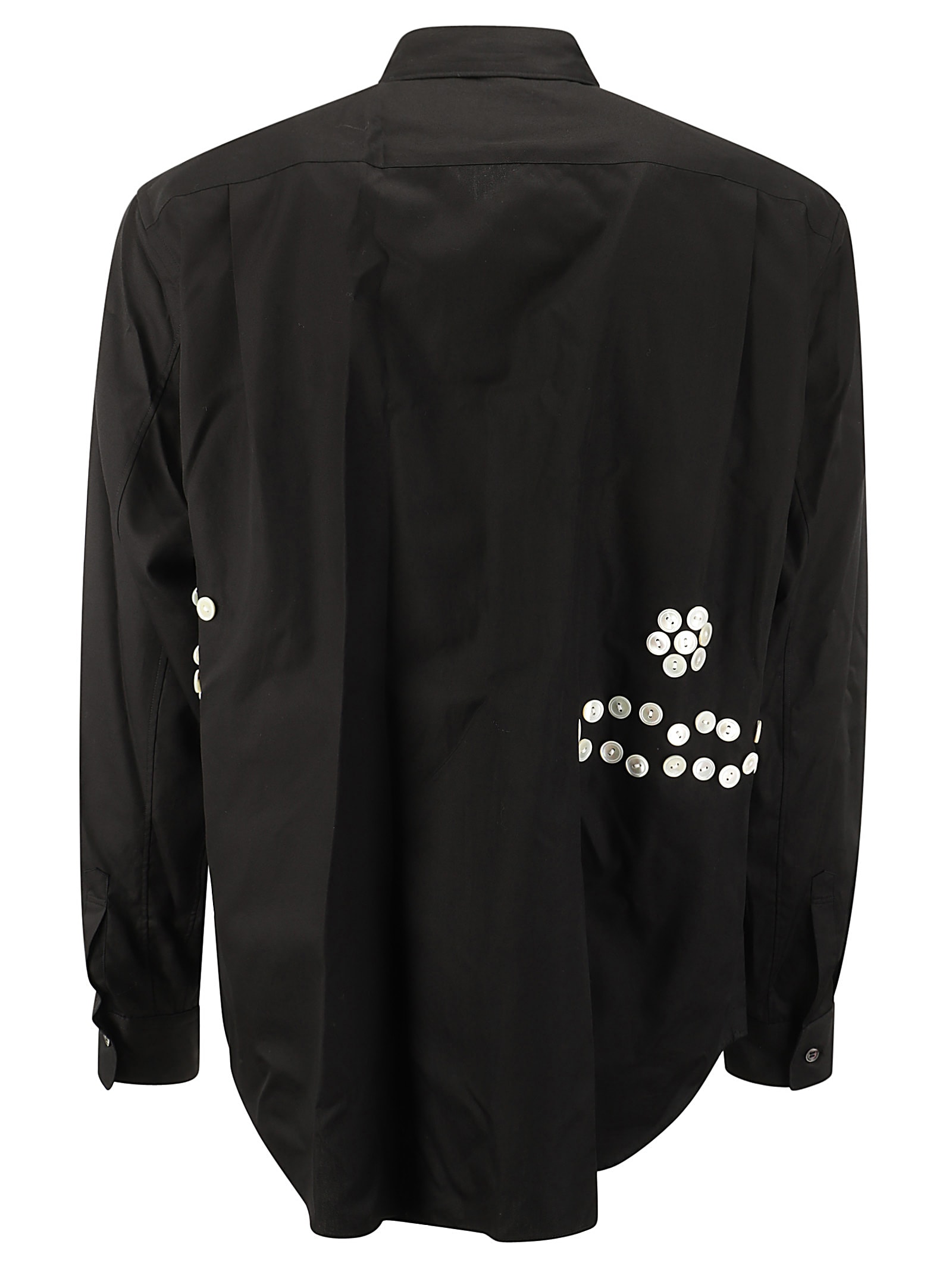 Shop Comme Des Garçons Homme Deux Mens Shirt In Black