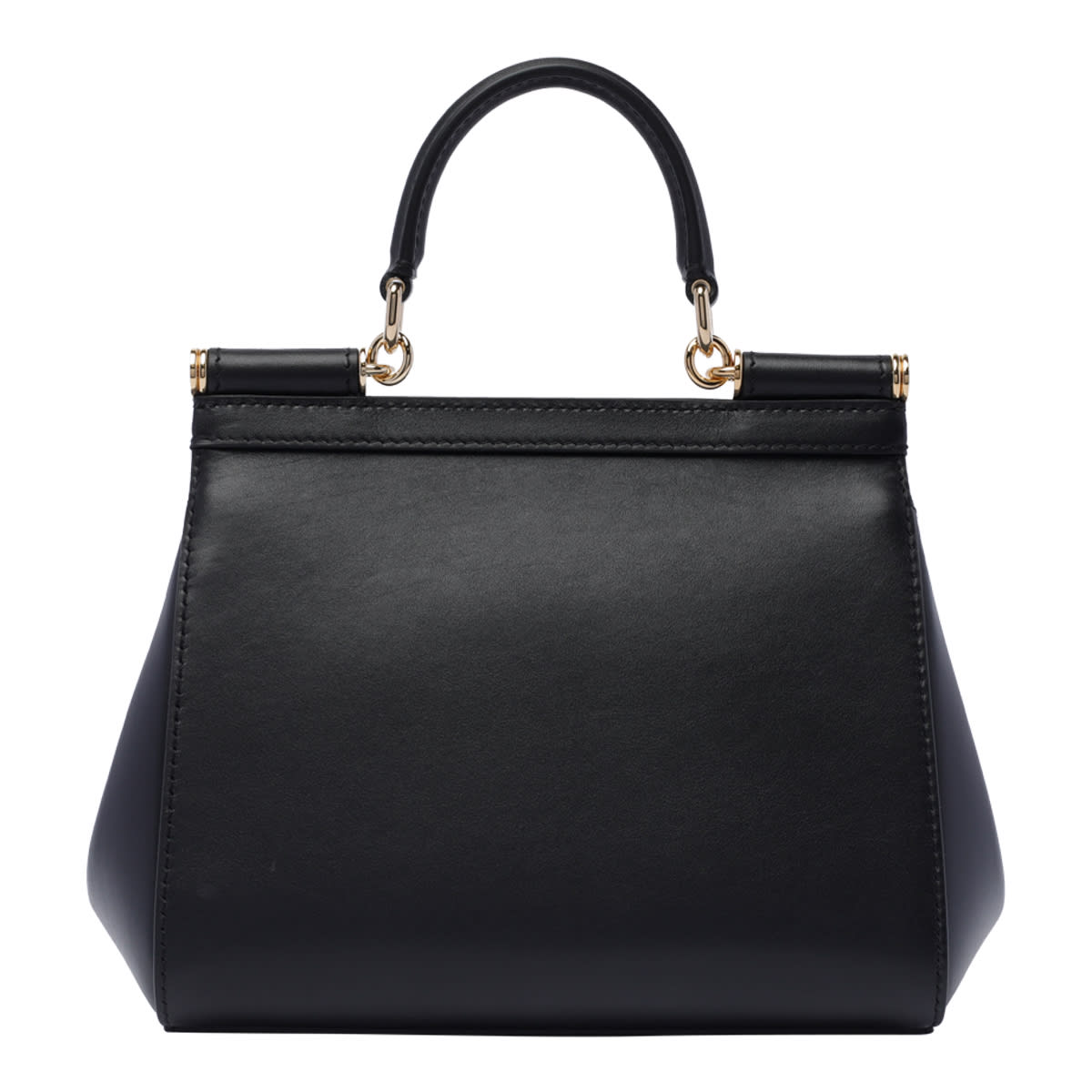 Shop Dolce & Gabbana Medium Sicily Handbag In Black