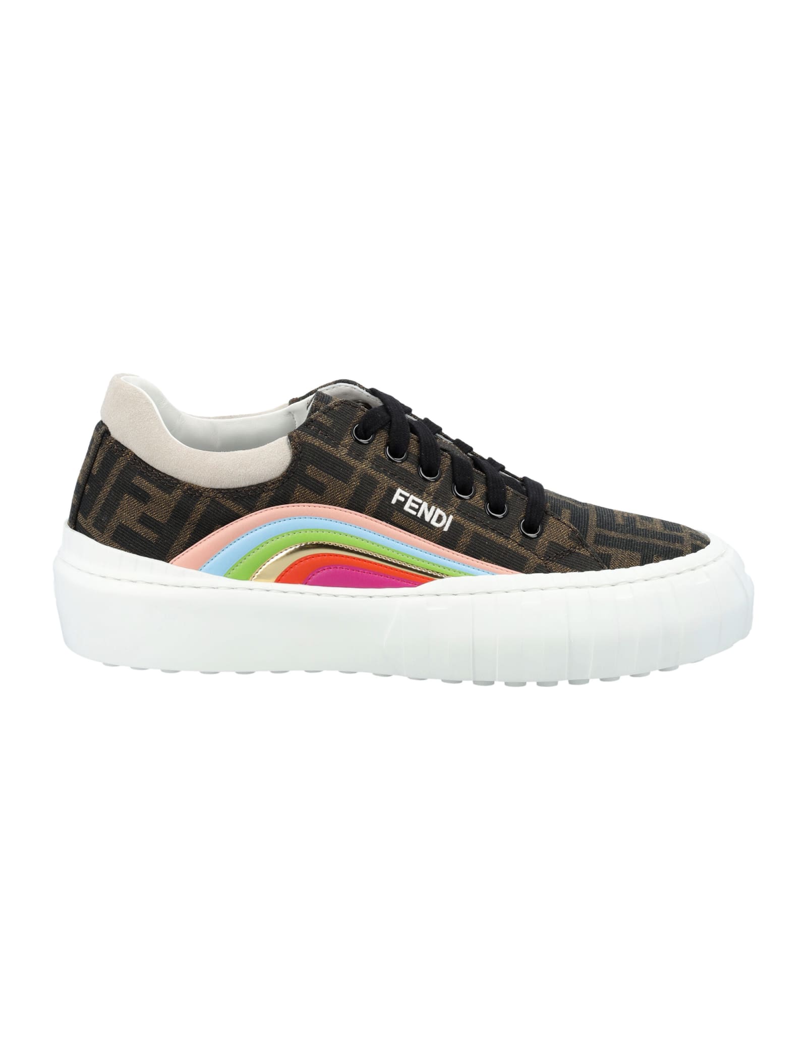 Fendi Force Lace-up Sneakers