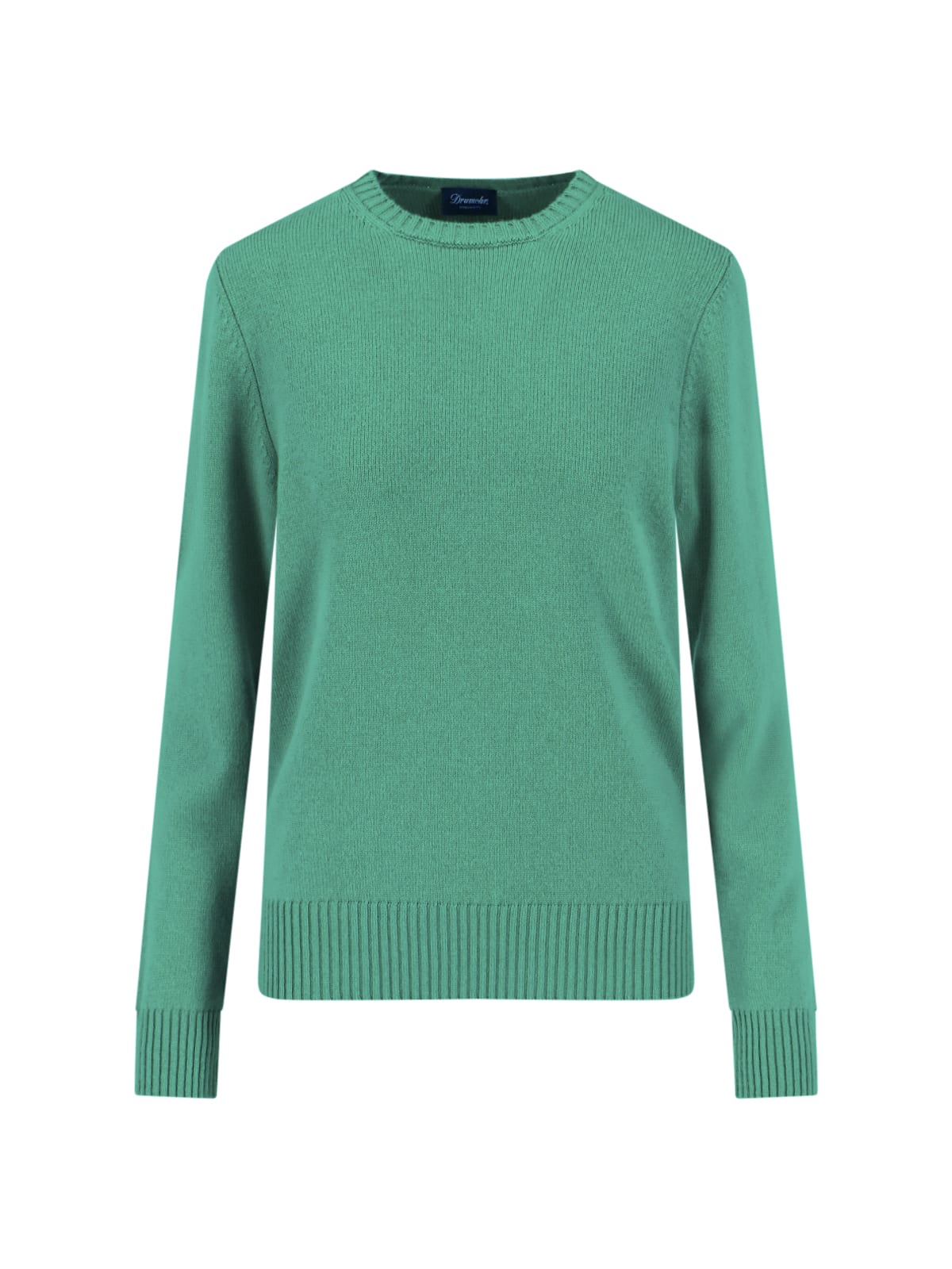 Shop Drumohr Crewneck Sweater In Green