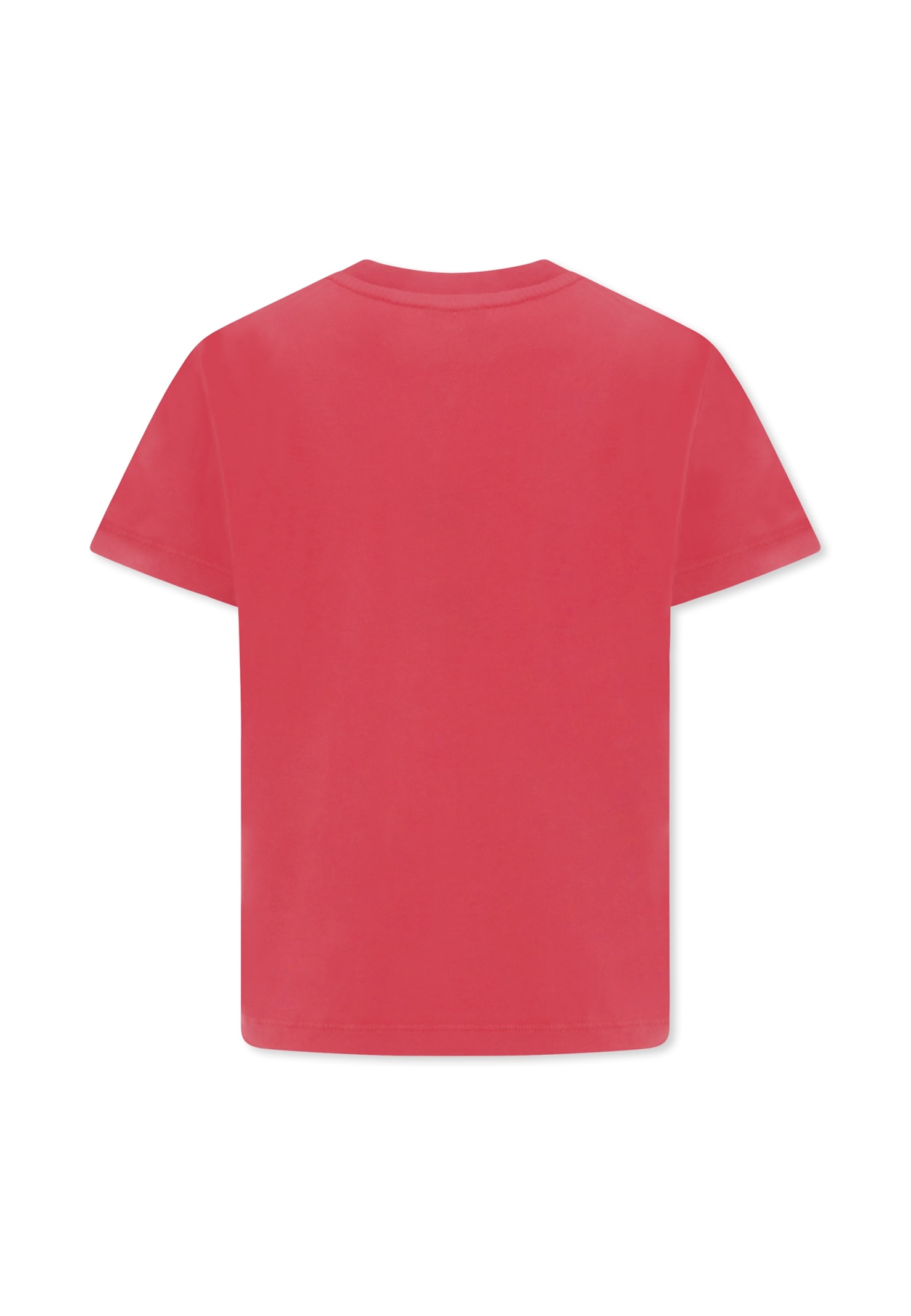 Fay Red T-shirt For Boy With Logo In Red