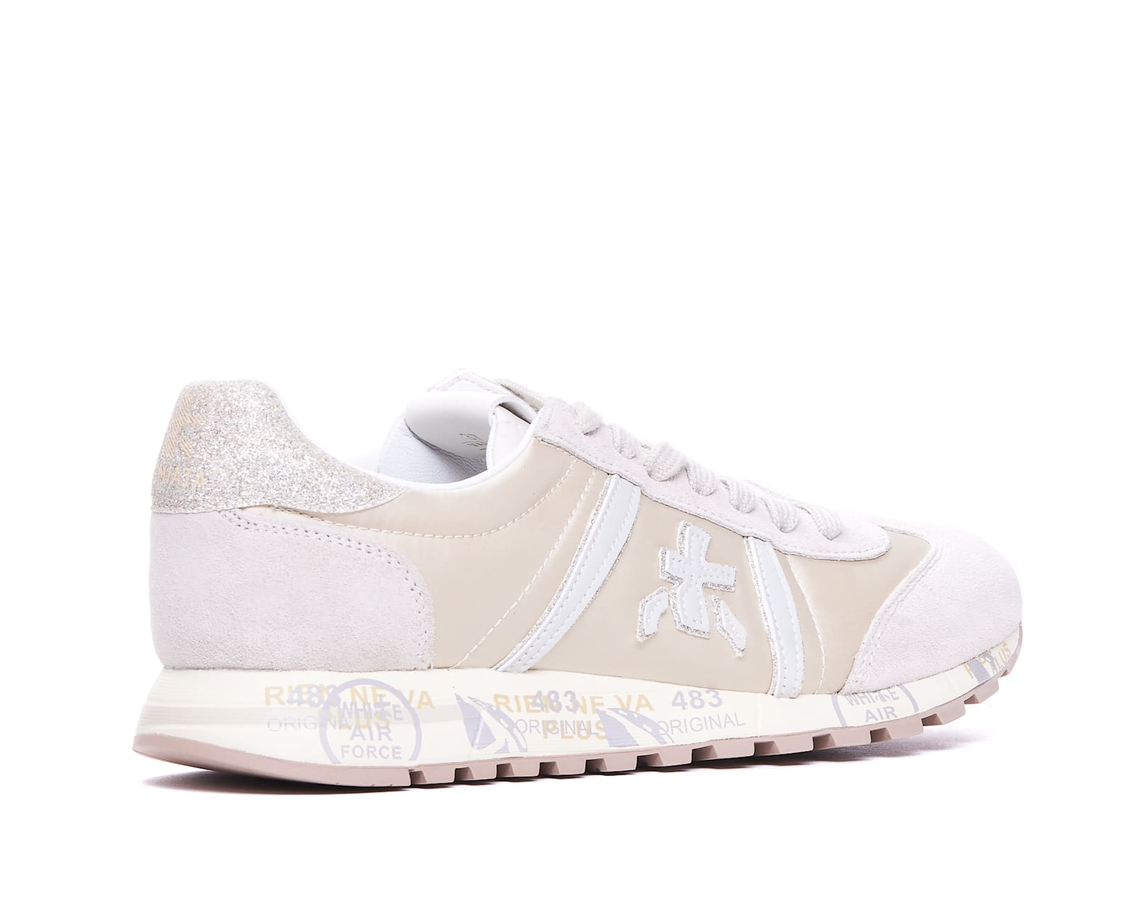 Shop Premiata Lucy Sneakers In White