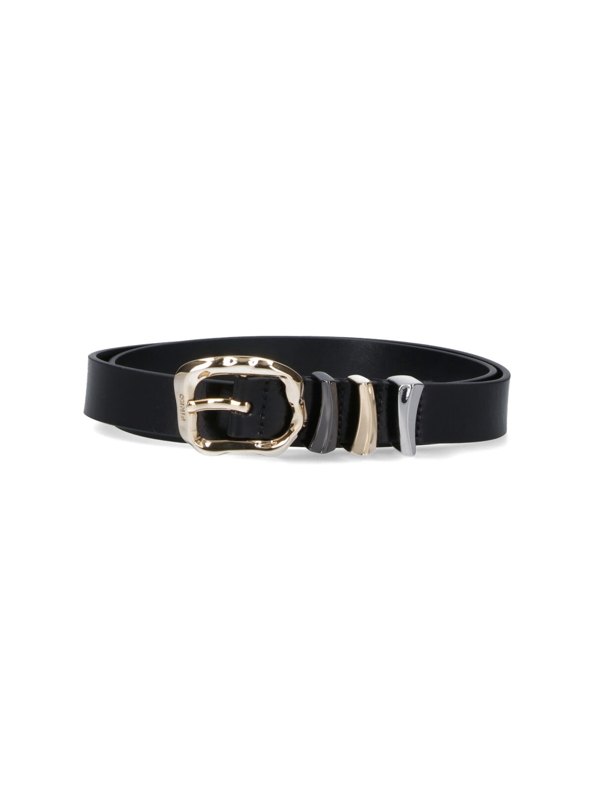 Pinko Leather Belt In Black