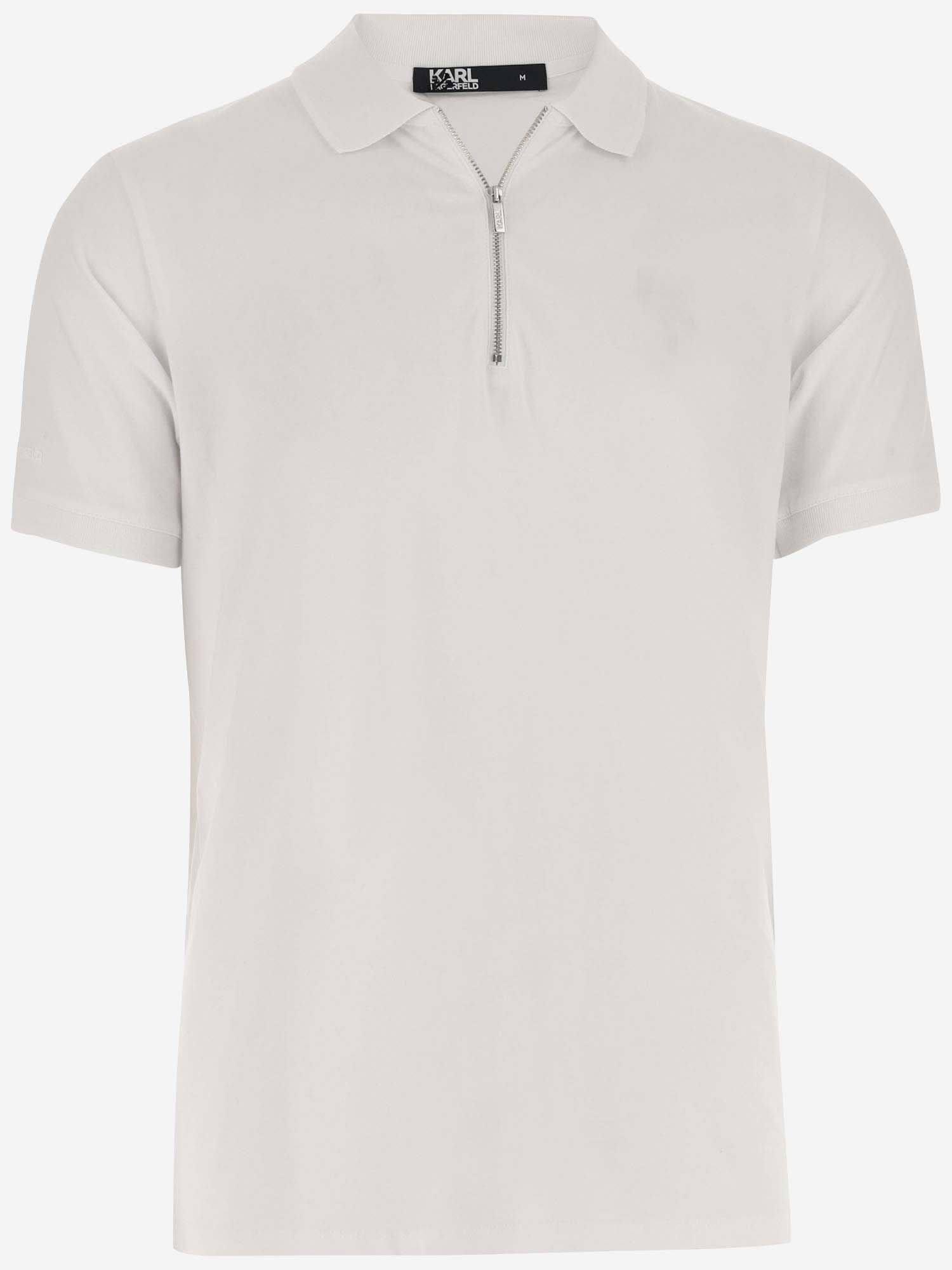 Karl Lagerfeld Stretch Cotton Polo Shirt