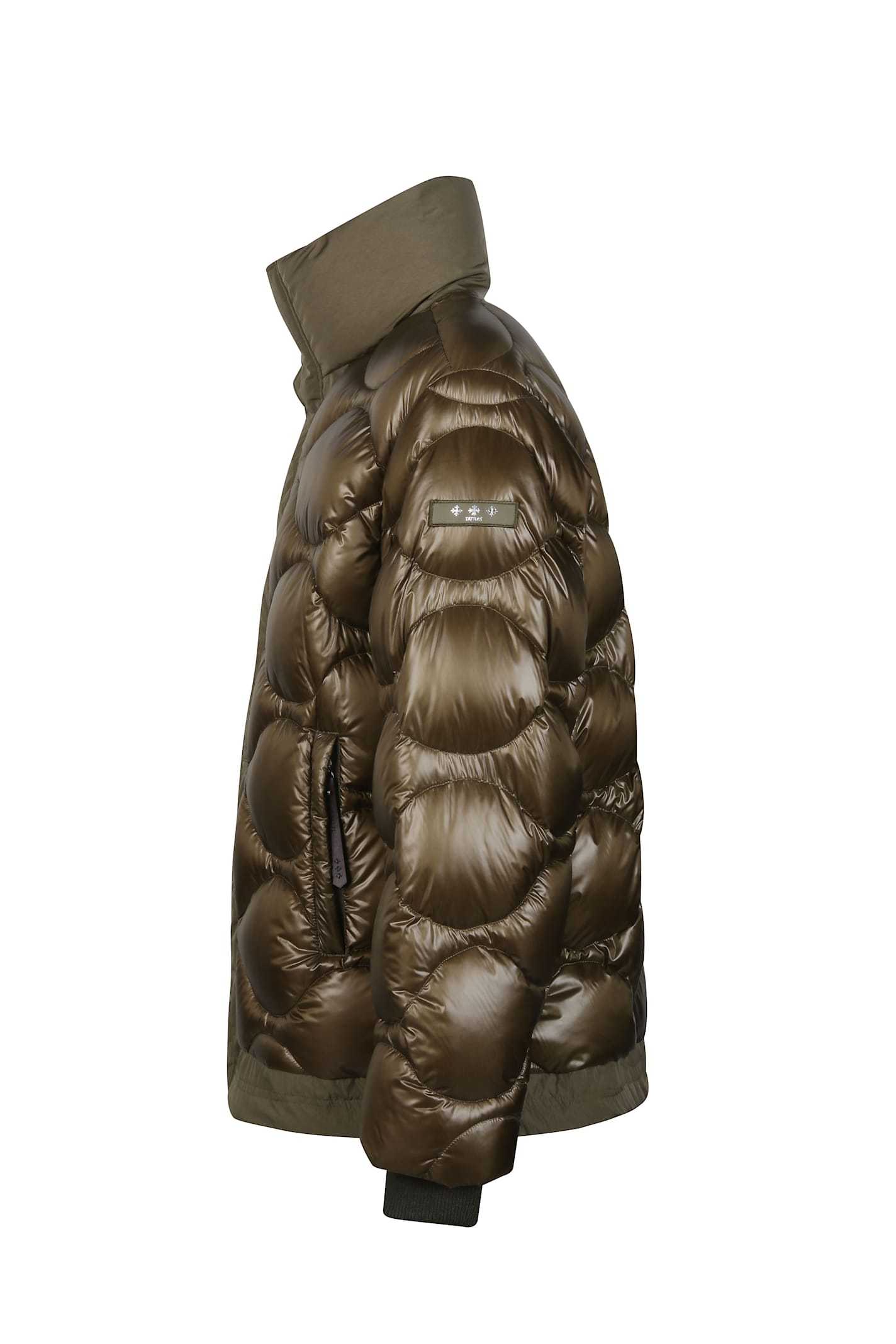 Shop Tatras Tieon Down Jacket In Khaki