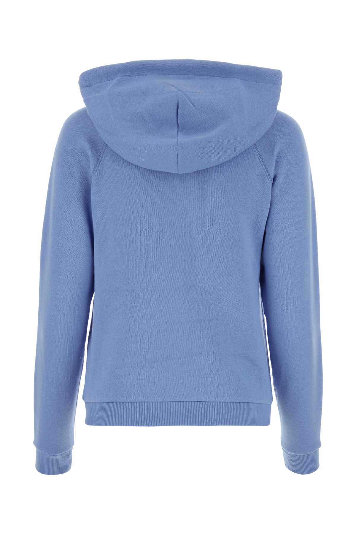 Polo Ralph Lauren Cerulean Blue Cotton Blend Sweatshirt In Summerblue