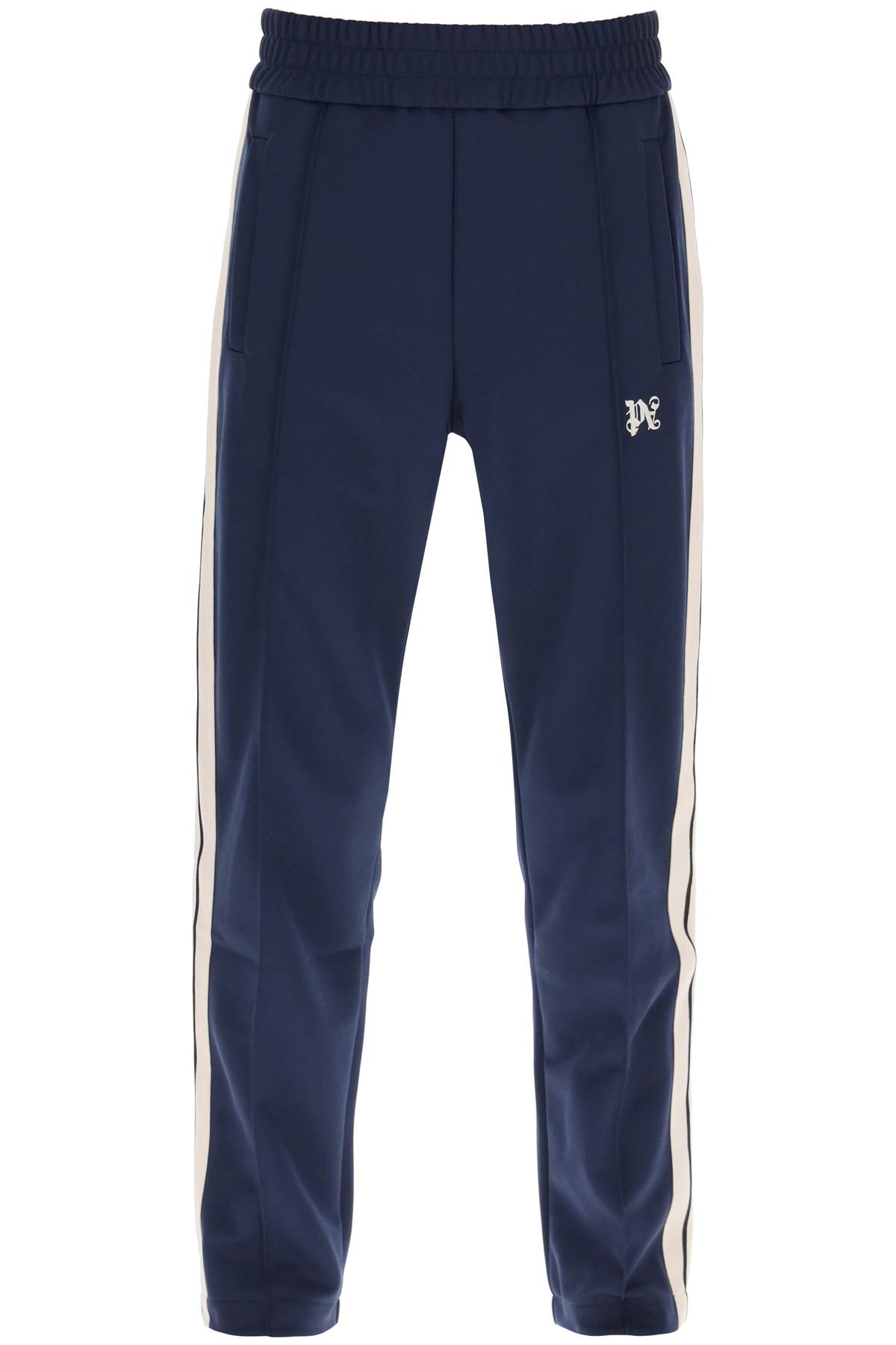PALM ANGELS TRACK PANTS WITH CONTRASTING SIDE BANDS