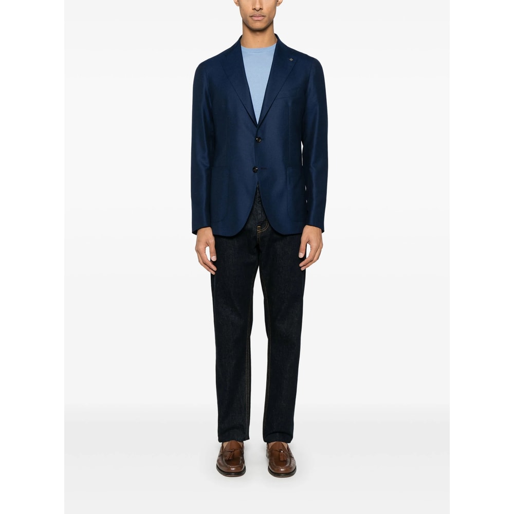 Tagliatore Jacket In Blue