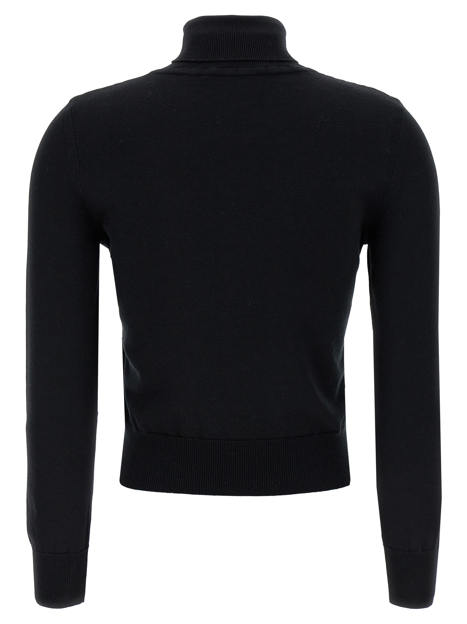 Shop Antonino Valenti Enriette Turtleneck Sweater In Black