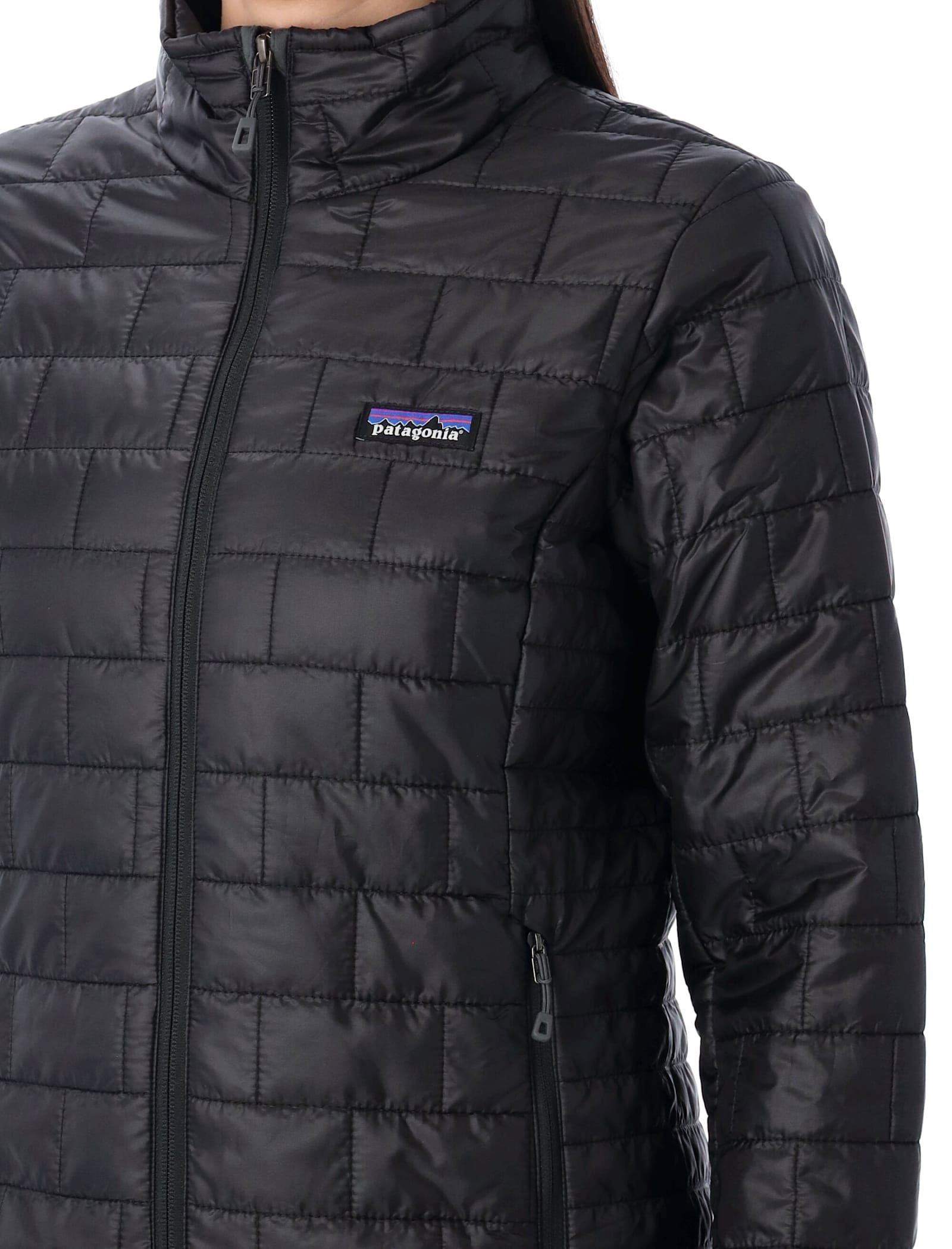 Patagonia Nano Puff Jacket In Black