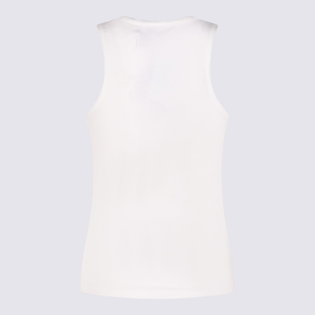 Vivienne Westwood Sleeveless Top Ribbed Texture In White