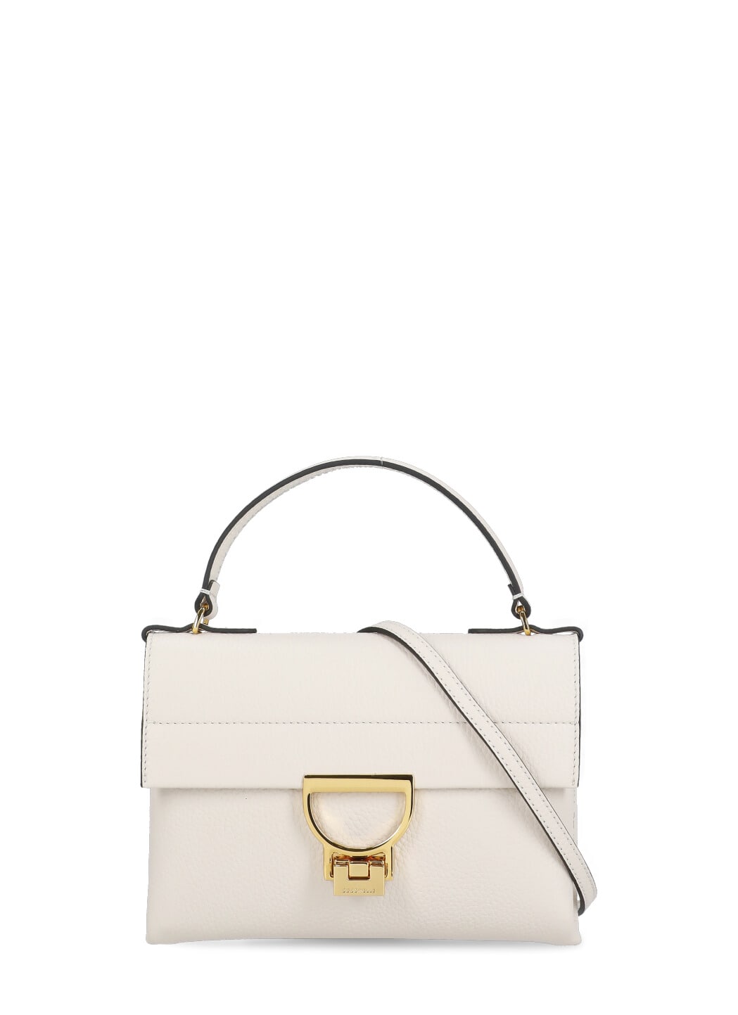 Shop Coccinelle Arlettis Hand Bag In Ivory