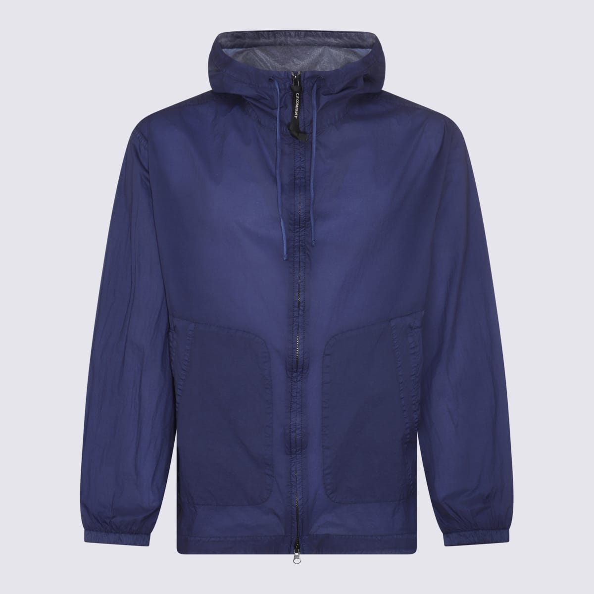 Shop C.p. Company Medieval Blue Nylon Casual Jacket