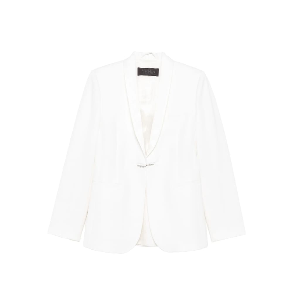 Max Mara Long-sleeved Suit Jacket In Multi