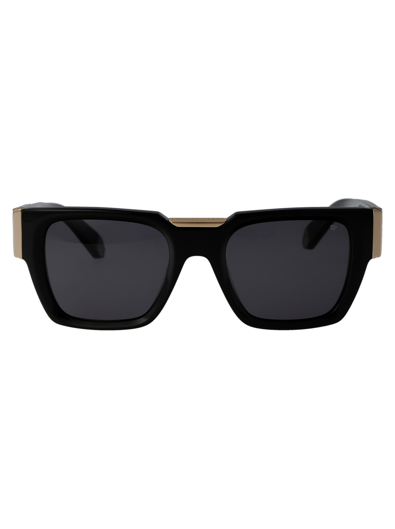 Shop Philipp Plein Spp095m Sunglasses In 0700 Black