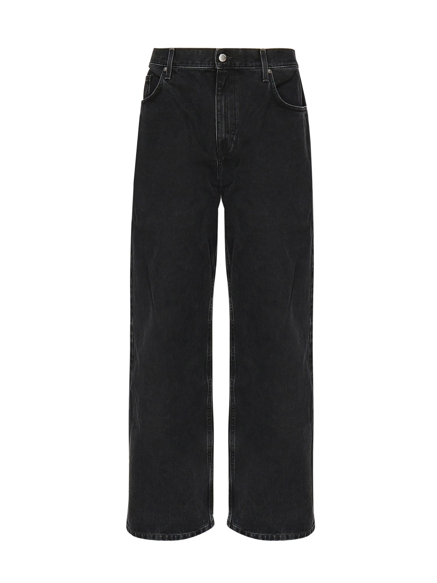 Axel Arigato Zine Relaxed-fit Jeans In Black