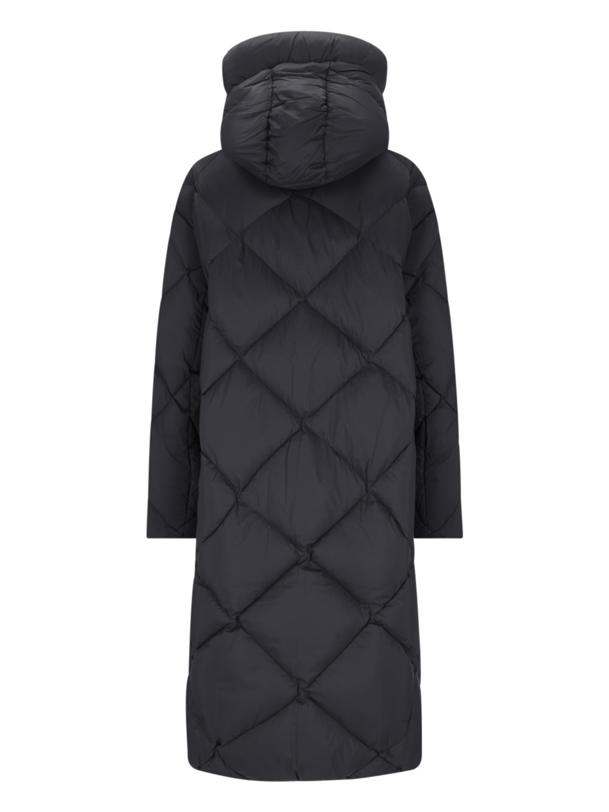 Ienki Ienki Rowena" Long Down Coat In Black