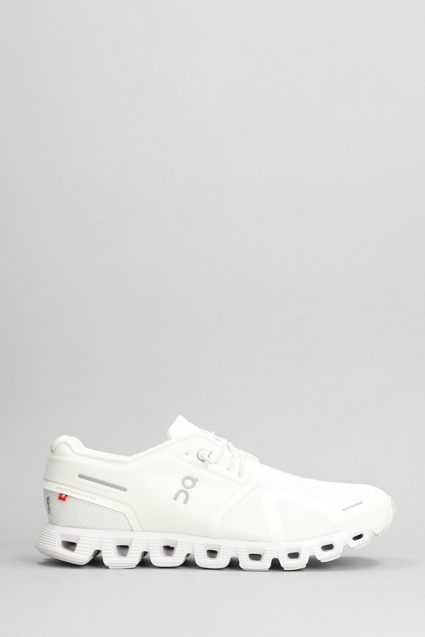 Cloud 5 Sneakers In White Polyester
