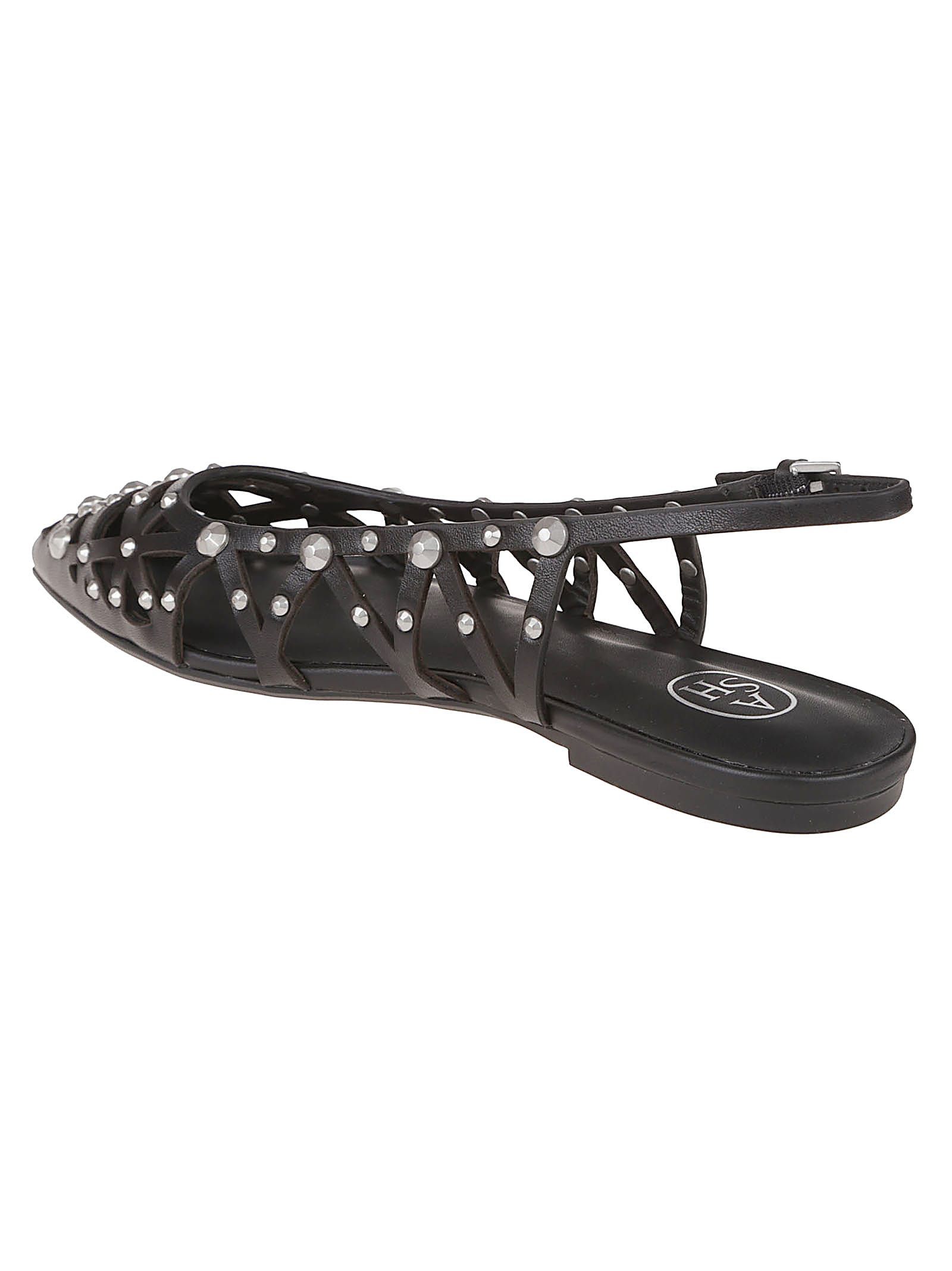 Ash Bazaar Slingback Stud Embellsished Sandals