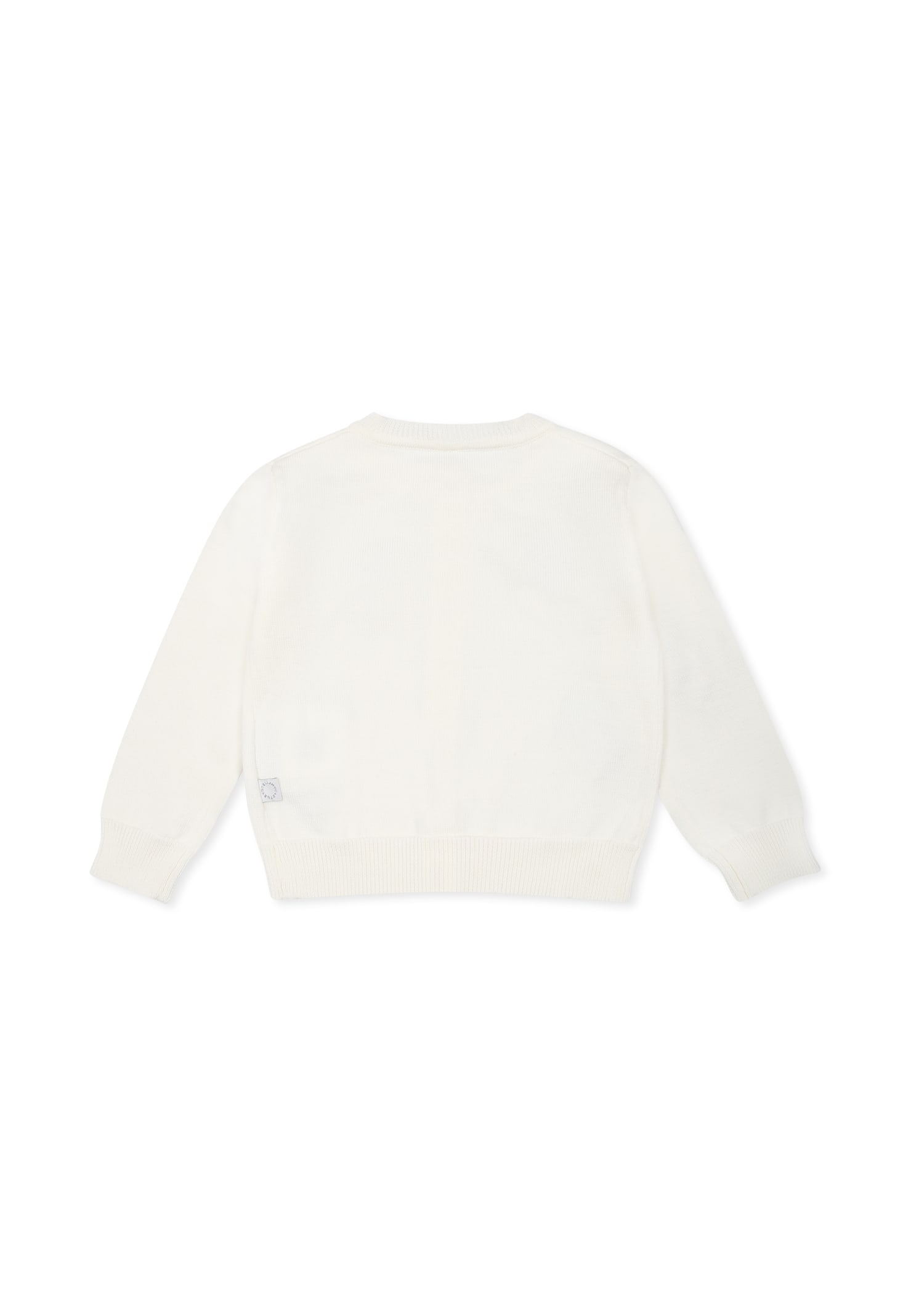 Stella Mccartney Ivory Cardigan For Baby Girl With Strawberries In Ivory
