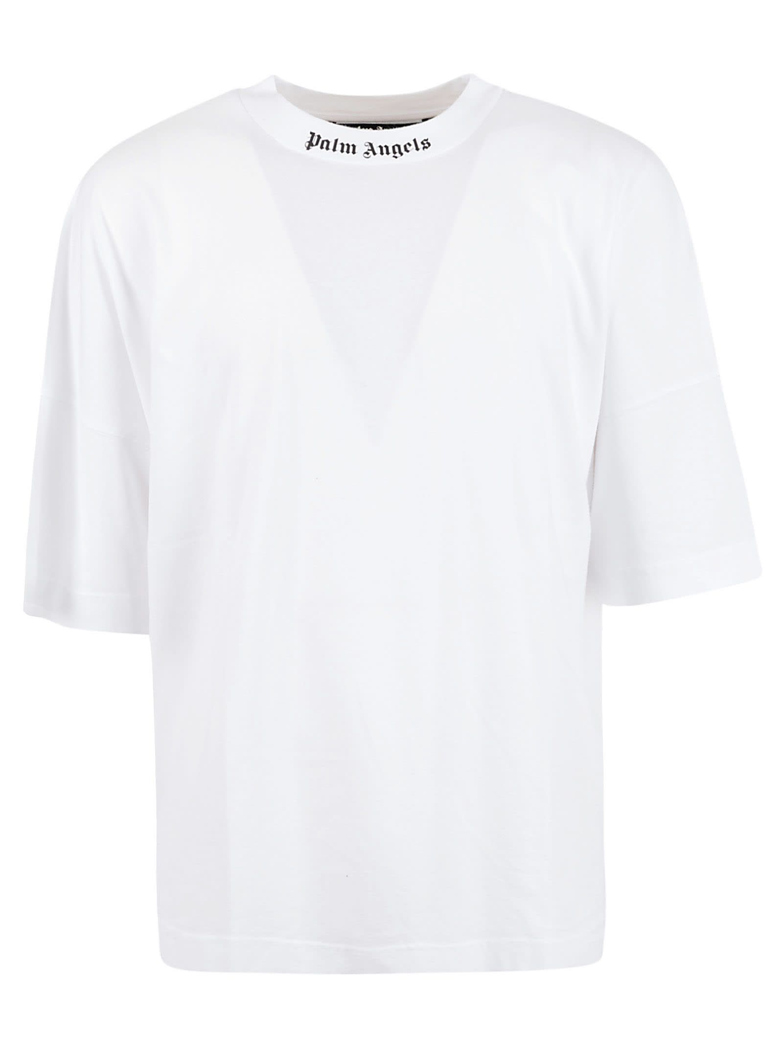 palm angels white oversized t shirt
