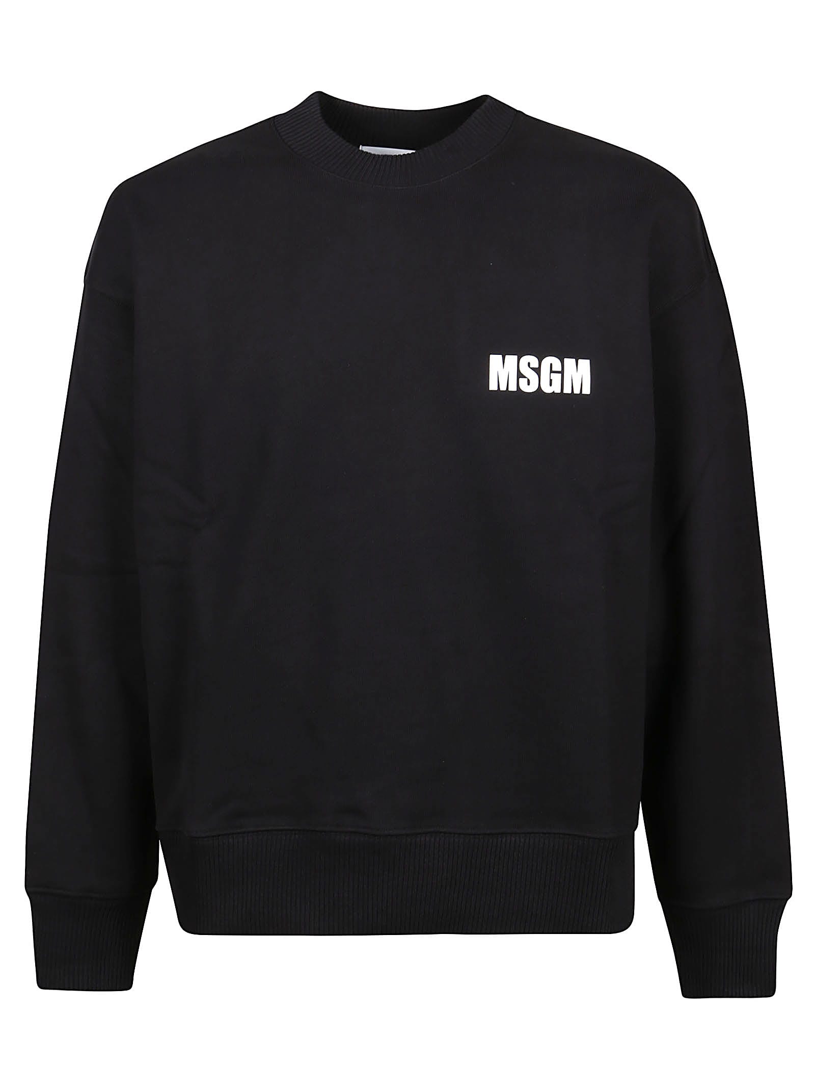 MSGM LOGO PRINT SWEATSHIRT