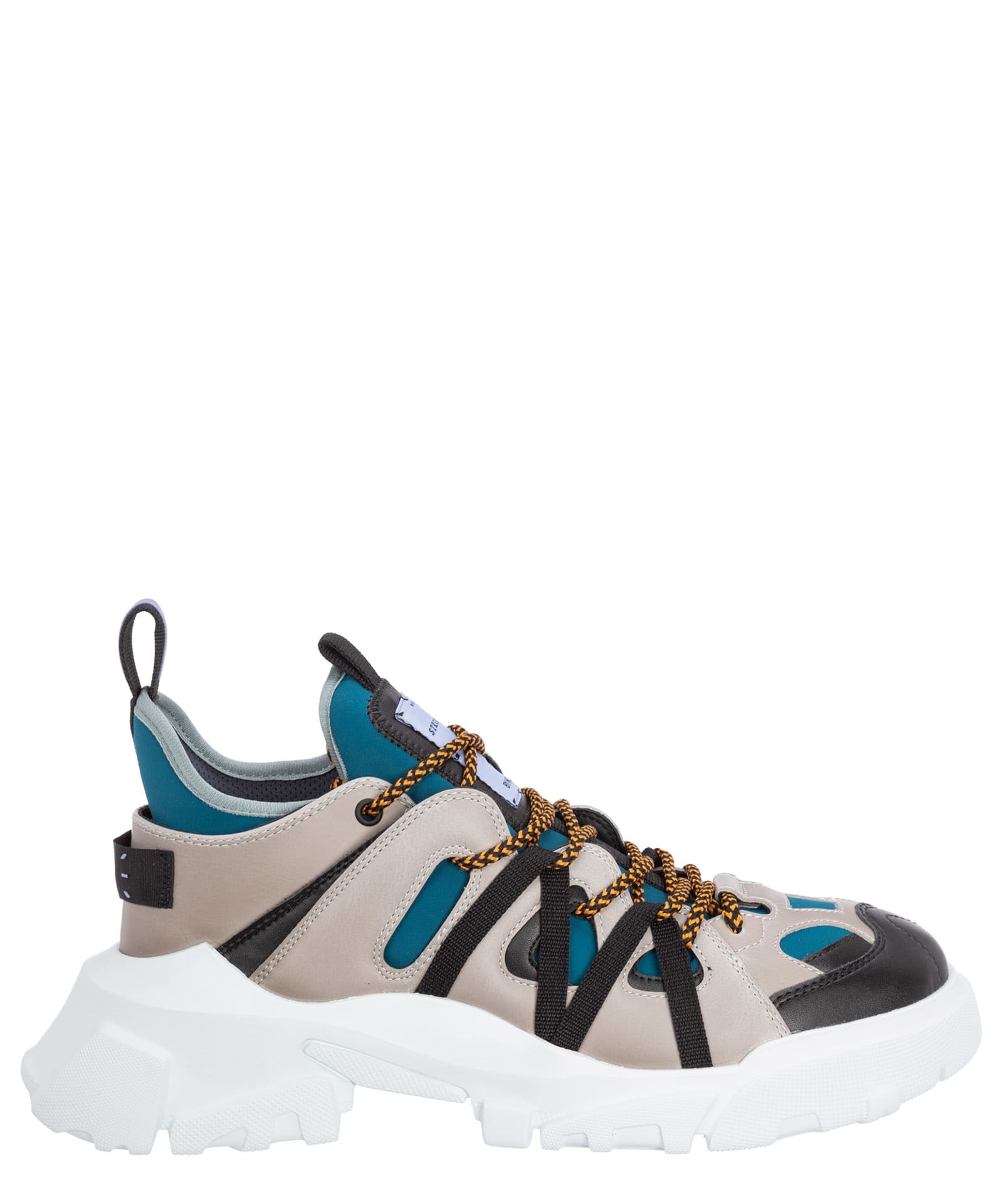 McQ Alexander McQueen Striae Orbyt 2.0 Leather Sneakers