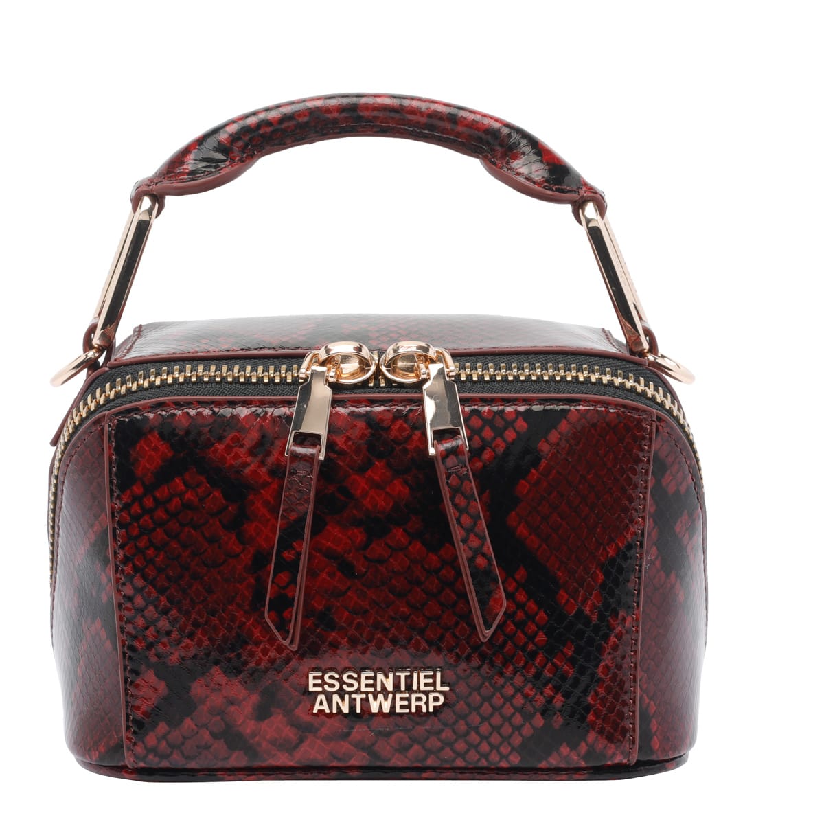 Essentiel Antwerp Irona Shoulder Bag In Red