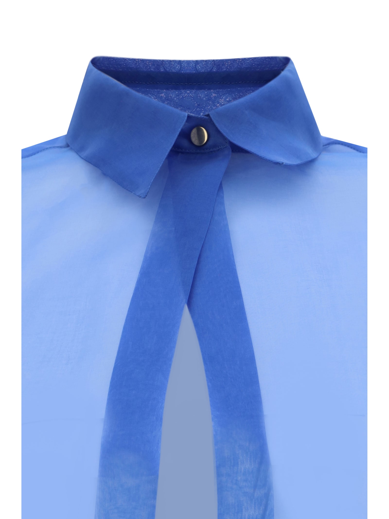 Shop Giorgio Armani Shirt In Deep Ultramarine