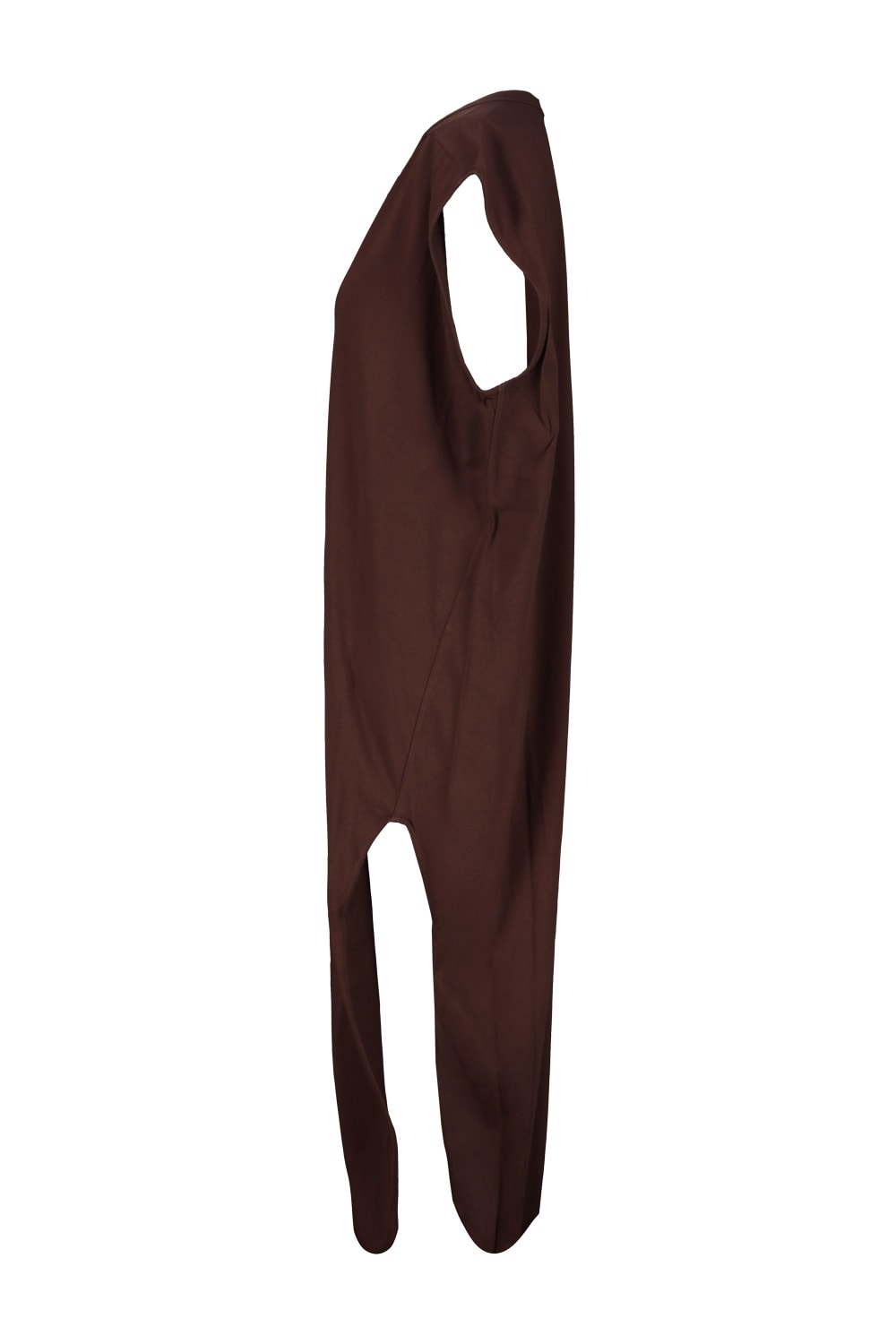 Rick Owens Arrowhead Gown In Mahogany