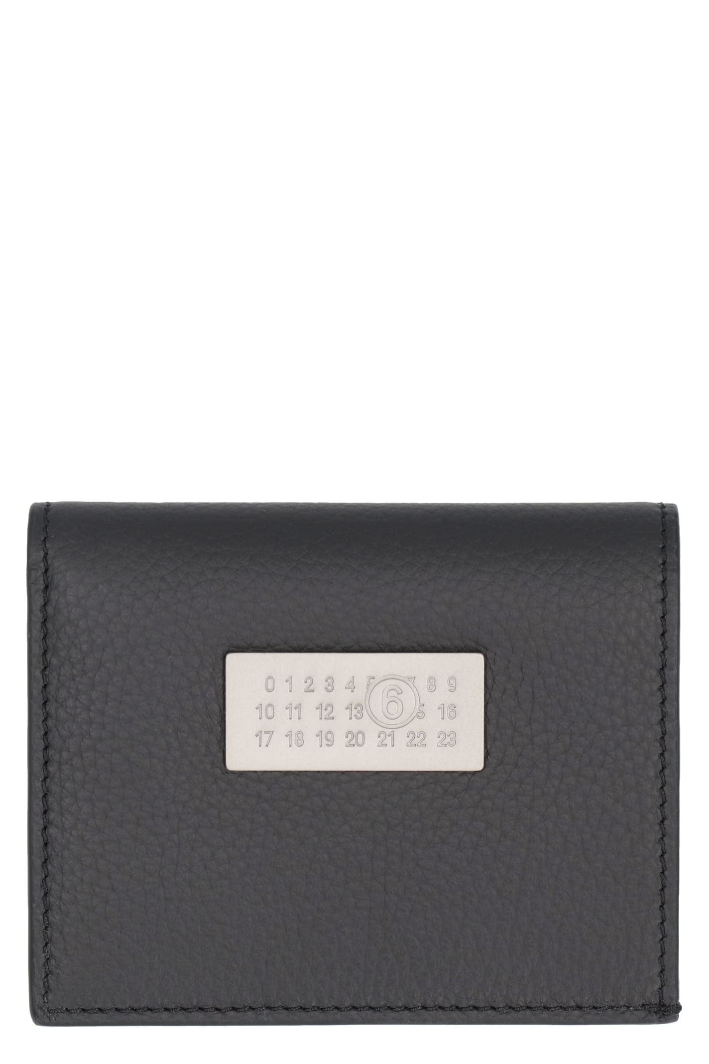 Mm6 Maison Margiela Hanni Bi-fold Wallet In Black