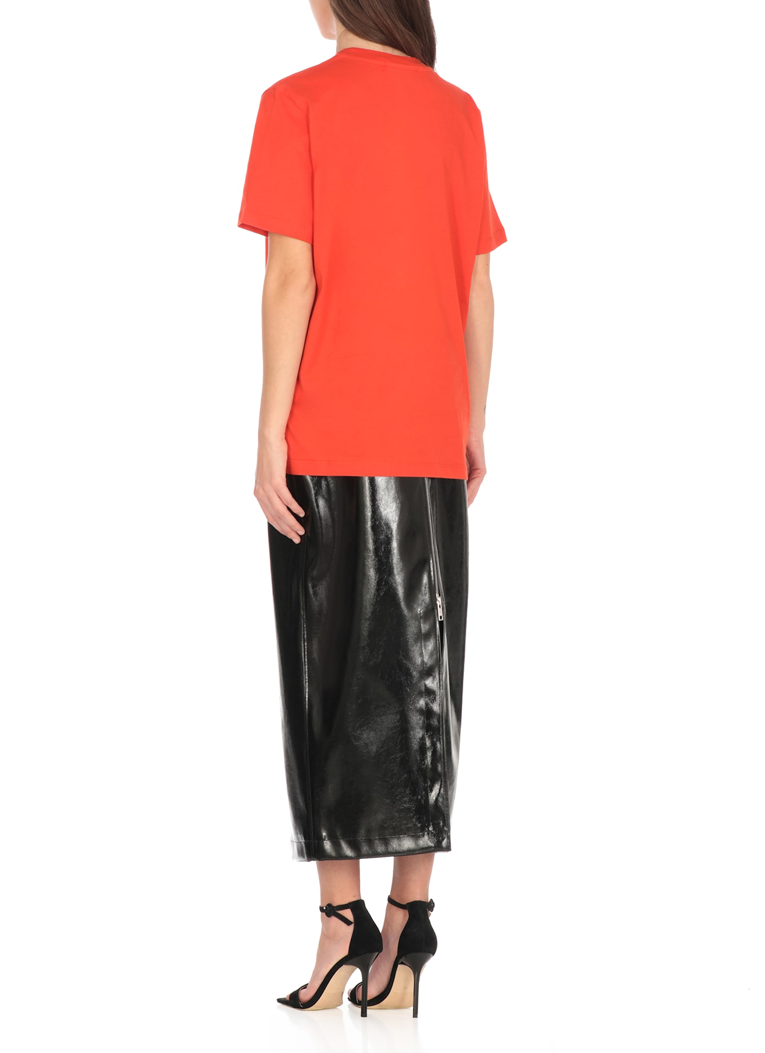 Msgm T-shirts And Polos In Red