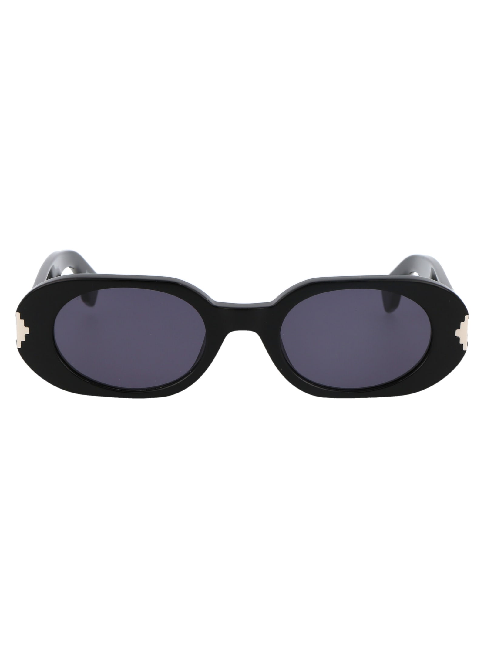 Marcelo Burlon County Of Milan Nire Sunglasses In 1007 Black