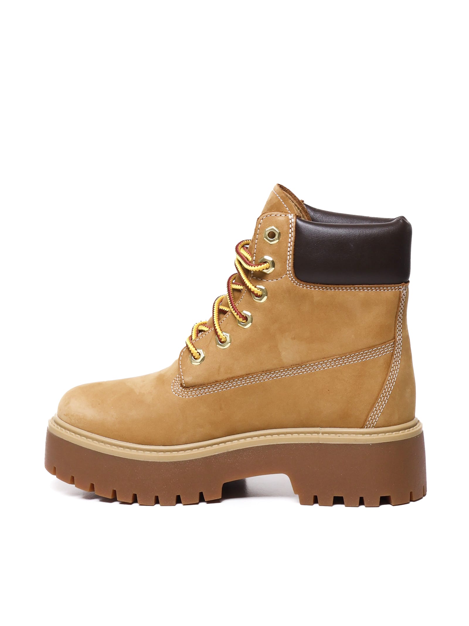 Shop Timberland Stone Street 6 Inch Boots In Beige