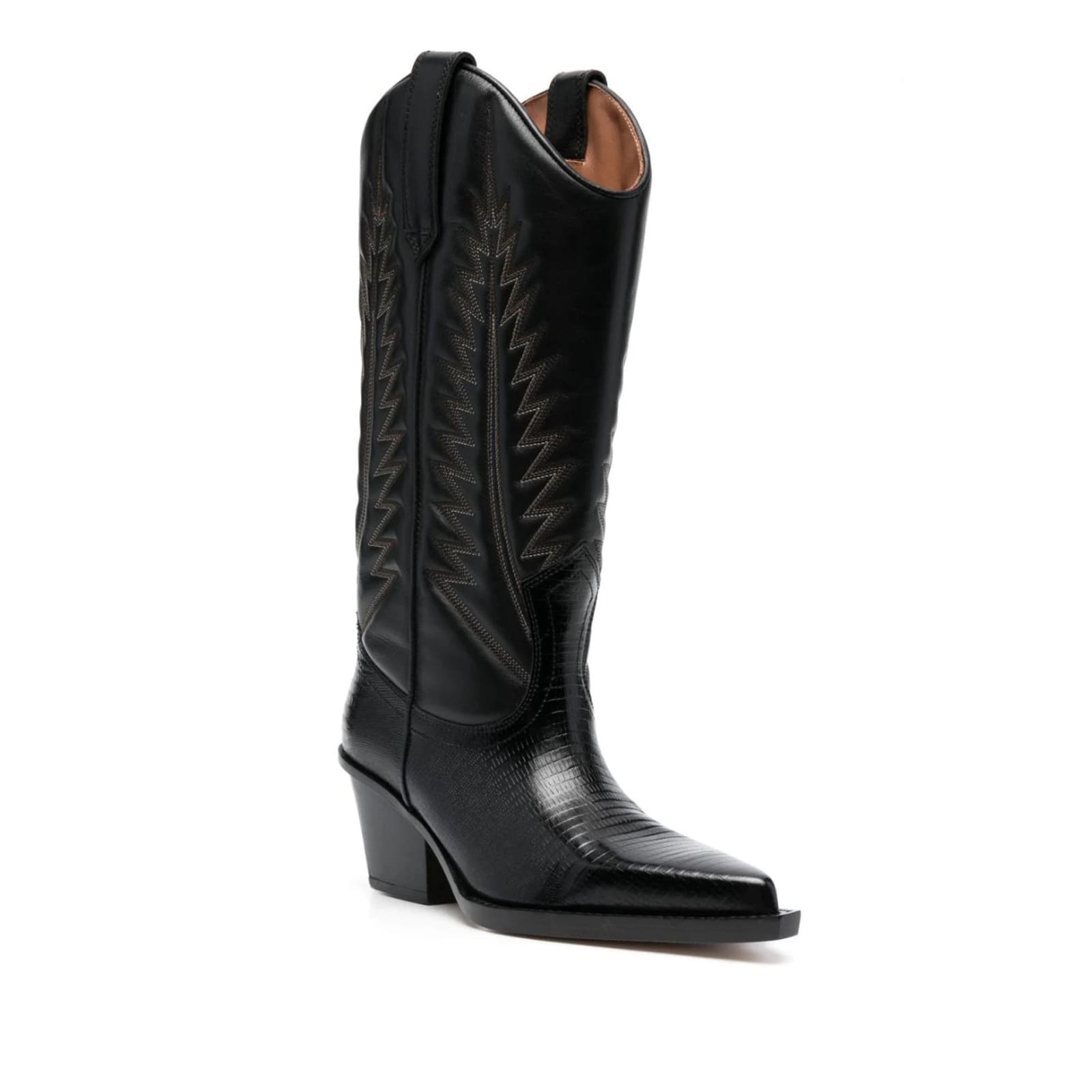 Shop Paris Texas Rosario Boots In Black