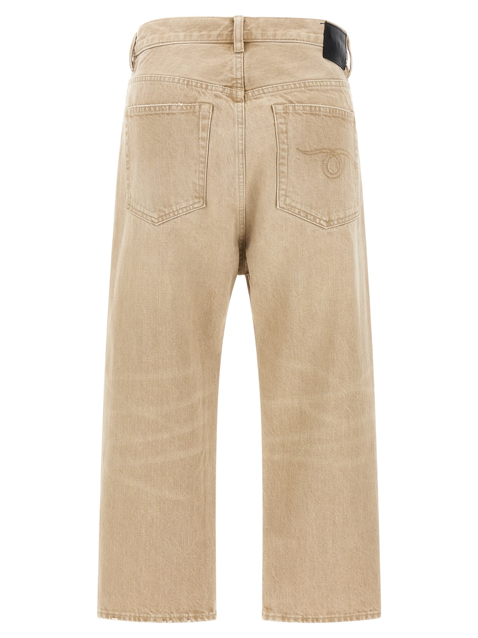 R13 CROPPED JEANS JEANS