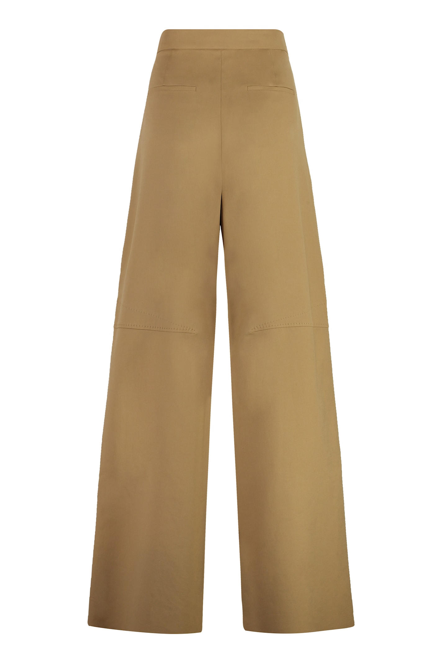 Shop Max Mara Avoriaz Wide Leg Trousers In Beige