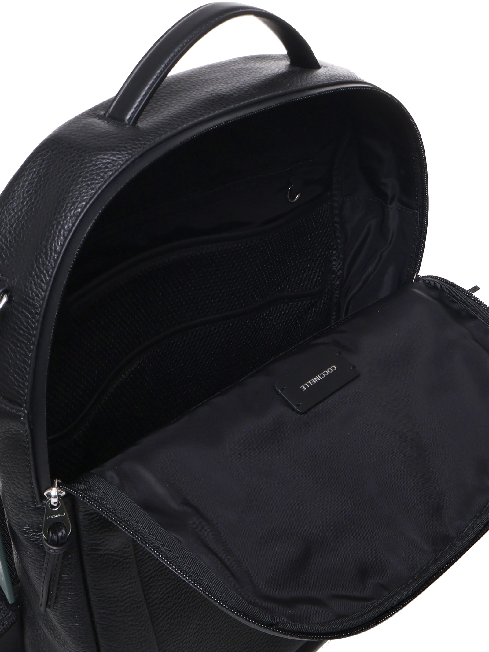 Shop Coccinelle Soft Backpack In Black