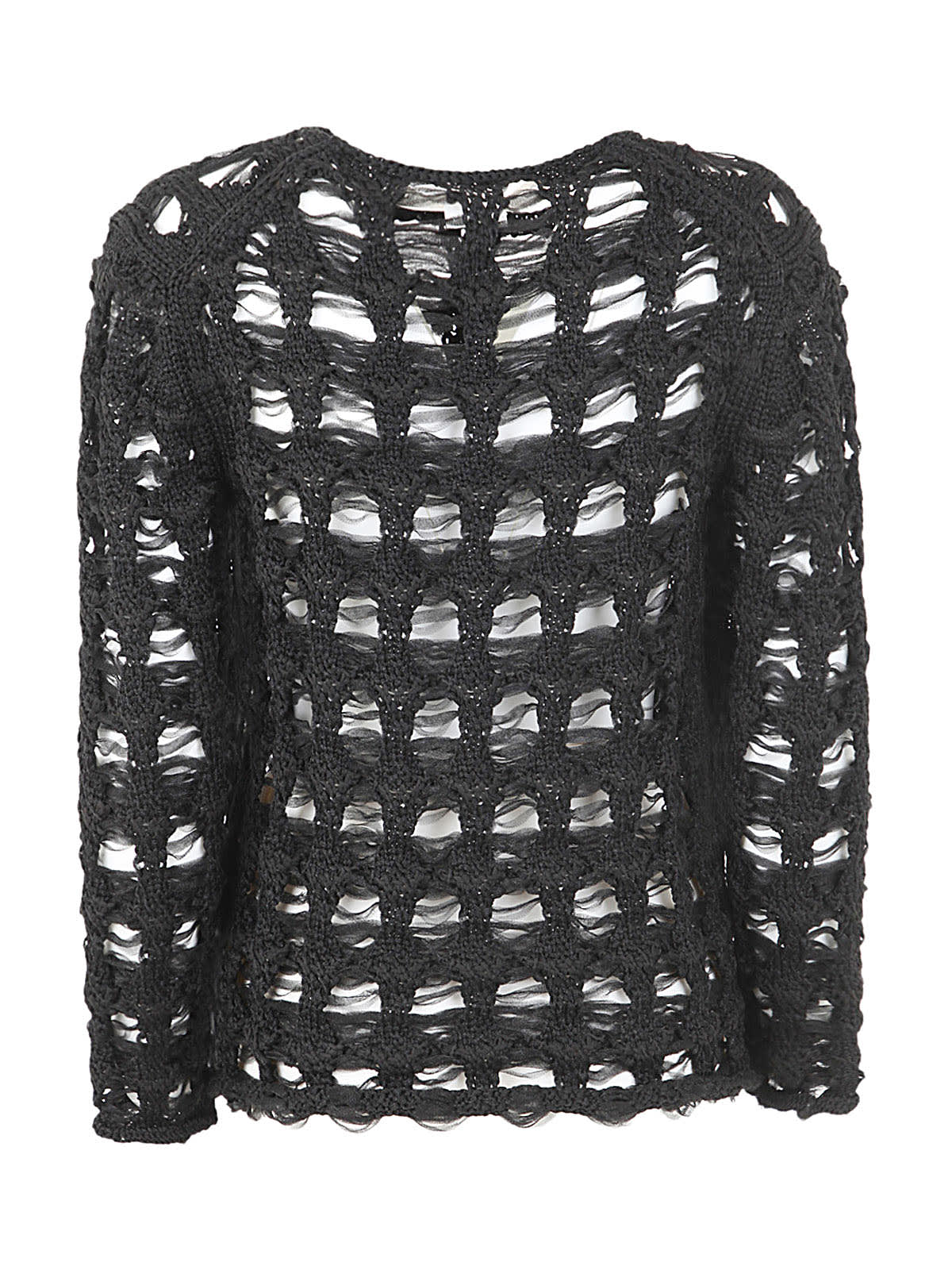 Shop Comme Des Garçons Ladies Sweater In Black