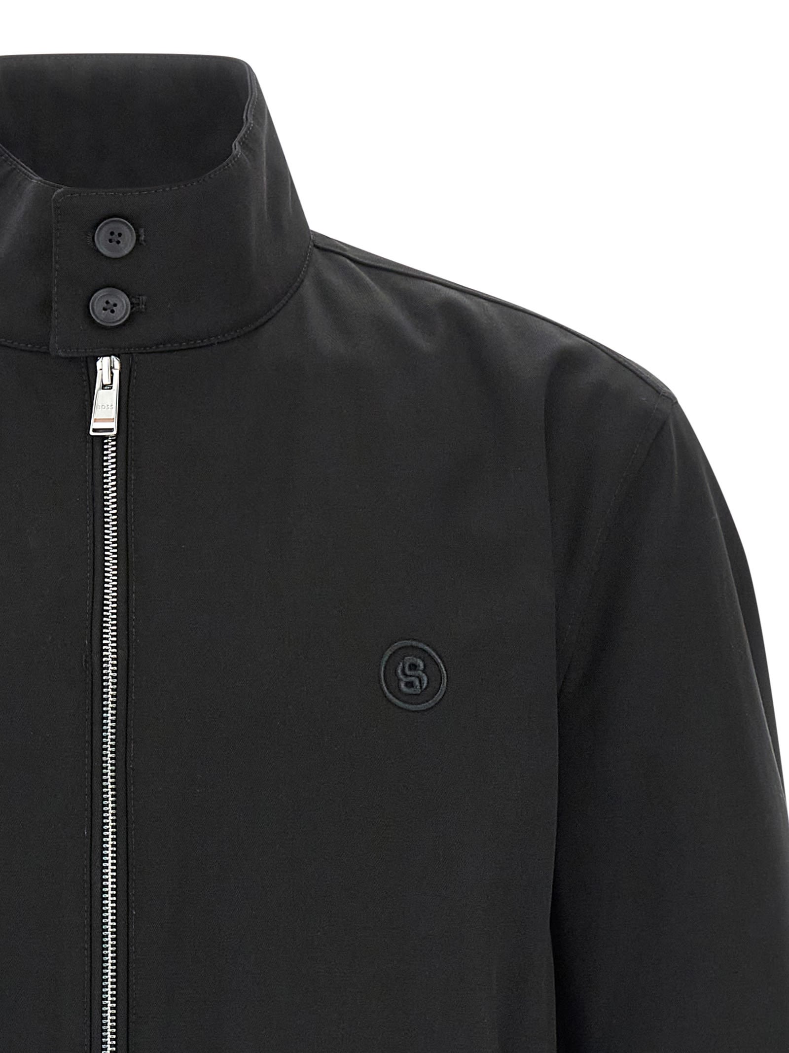 Hugo Boss Boss H Coiner Jacket In Black