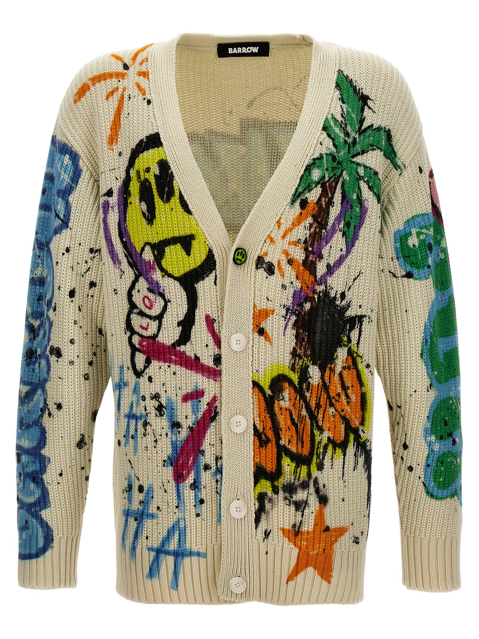 All-over Print Cardigan