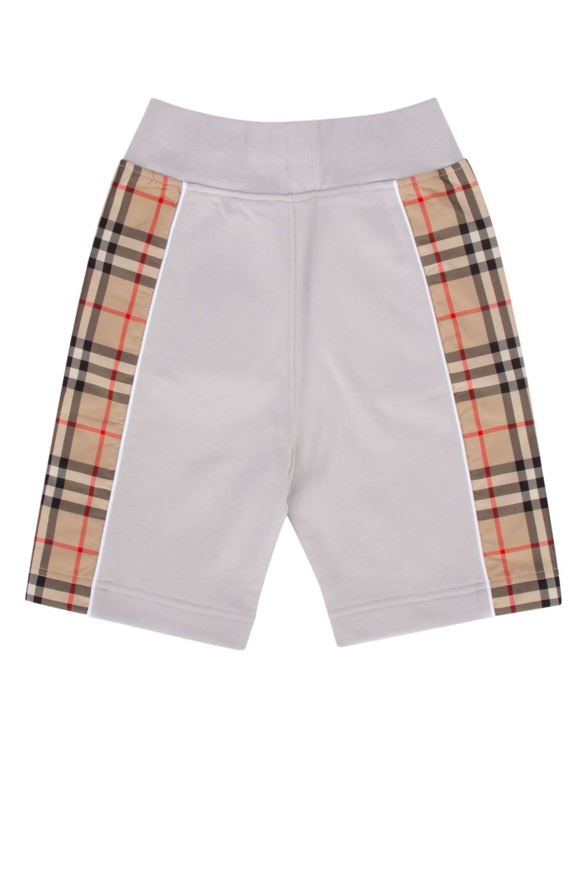 Burberry Kids' Shorts In Softsilvergrey