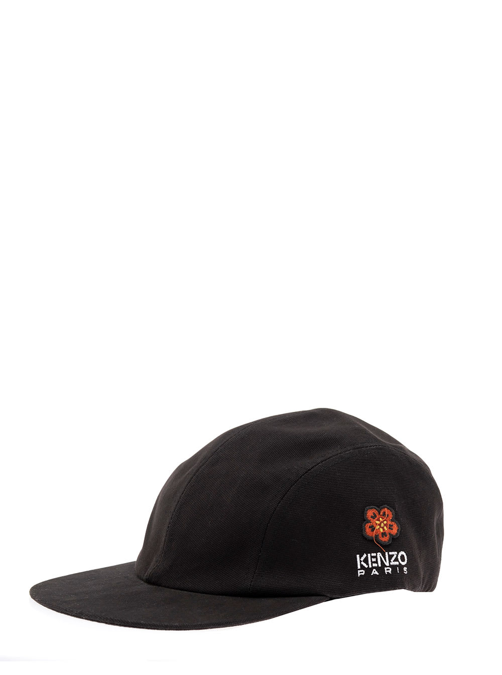Boke Flower Crest Baseball Black Hat Man Kenzo