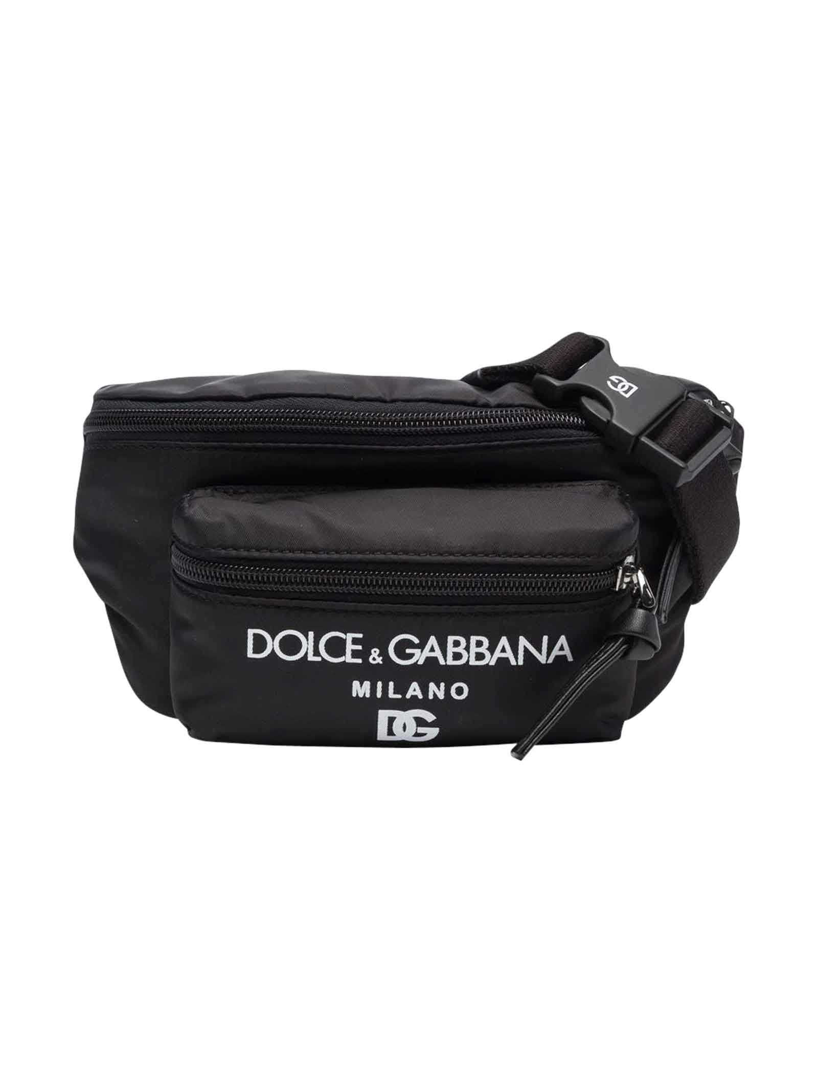 Dolce & Gabbana Black Pouch Unisex