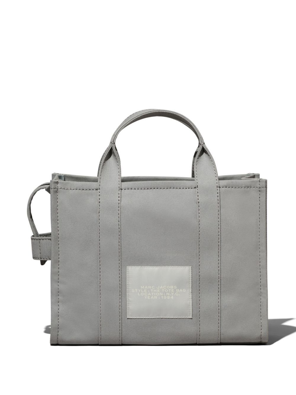 Shop Marc Jacobs The Medium Tote In Wolf Grey