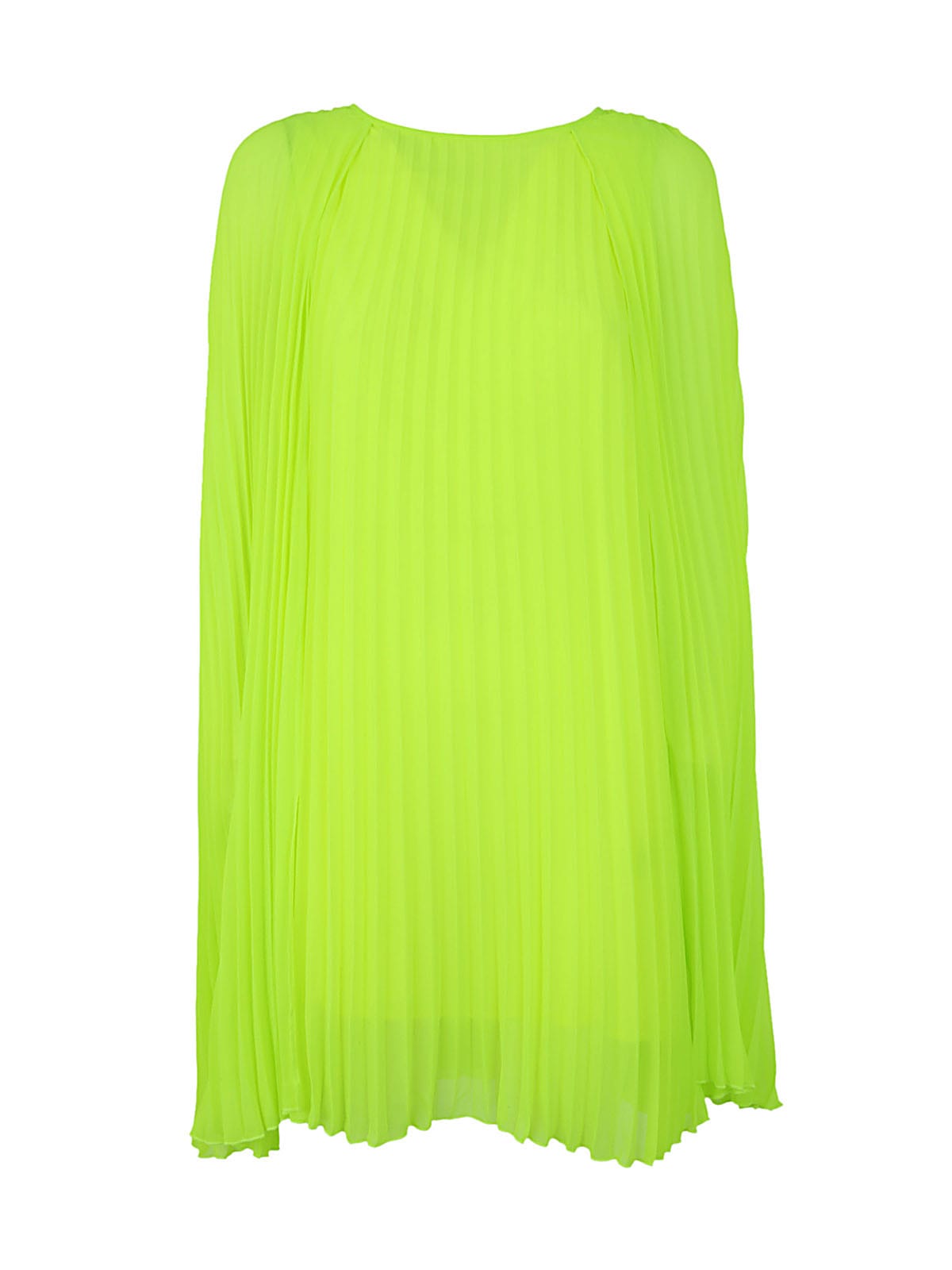 Essentiel Antwerp Dartha Plissed Dress In High Alert
