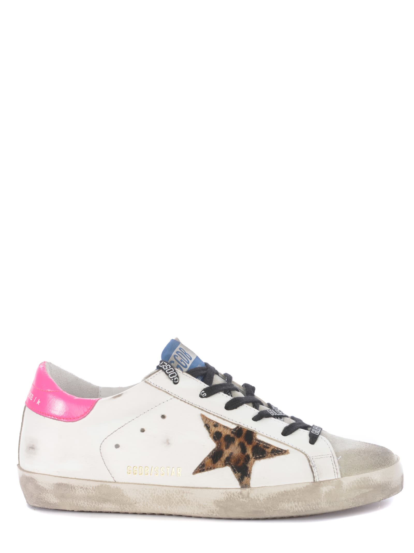Golden Goose Trainers In Bianco