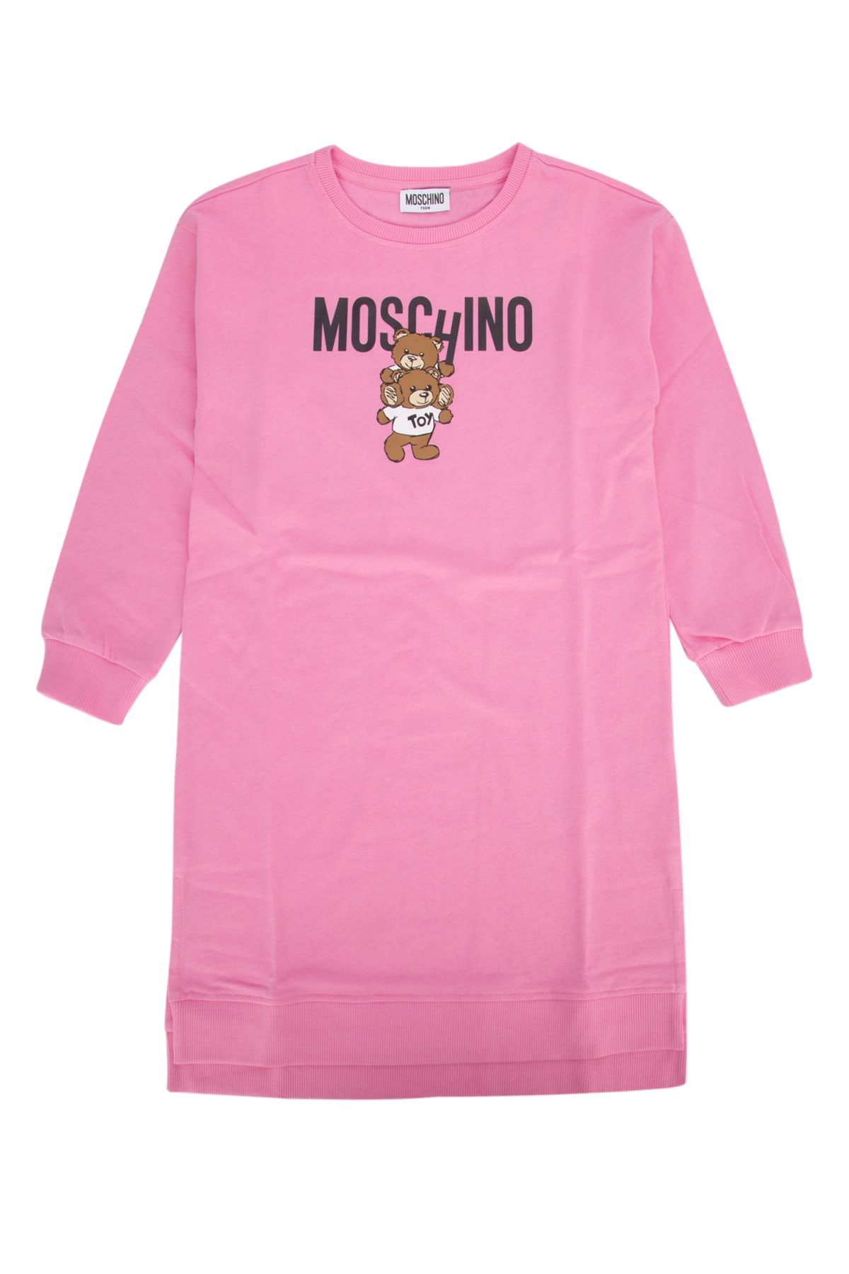 Shop Moschino Dress In Begoniapink