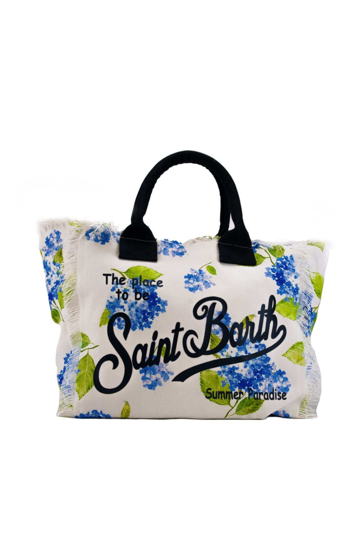 Shop Mc2 Saint Barth Vanity Orthensia Bag In Canvas