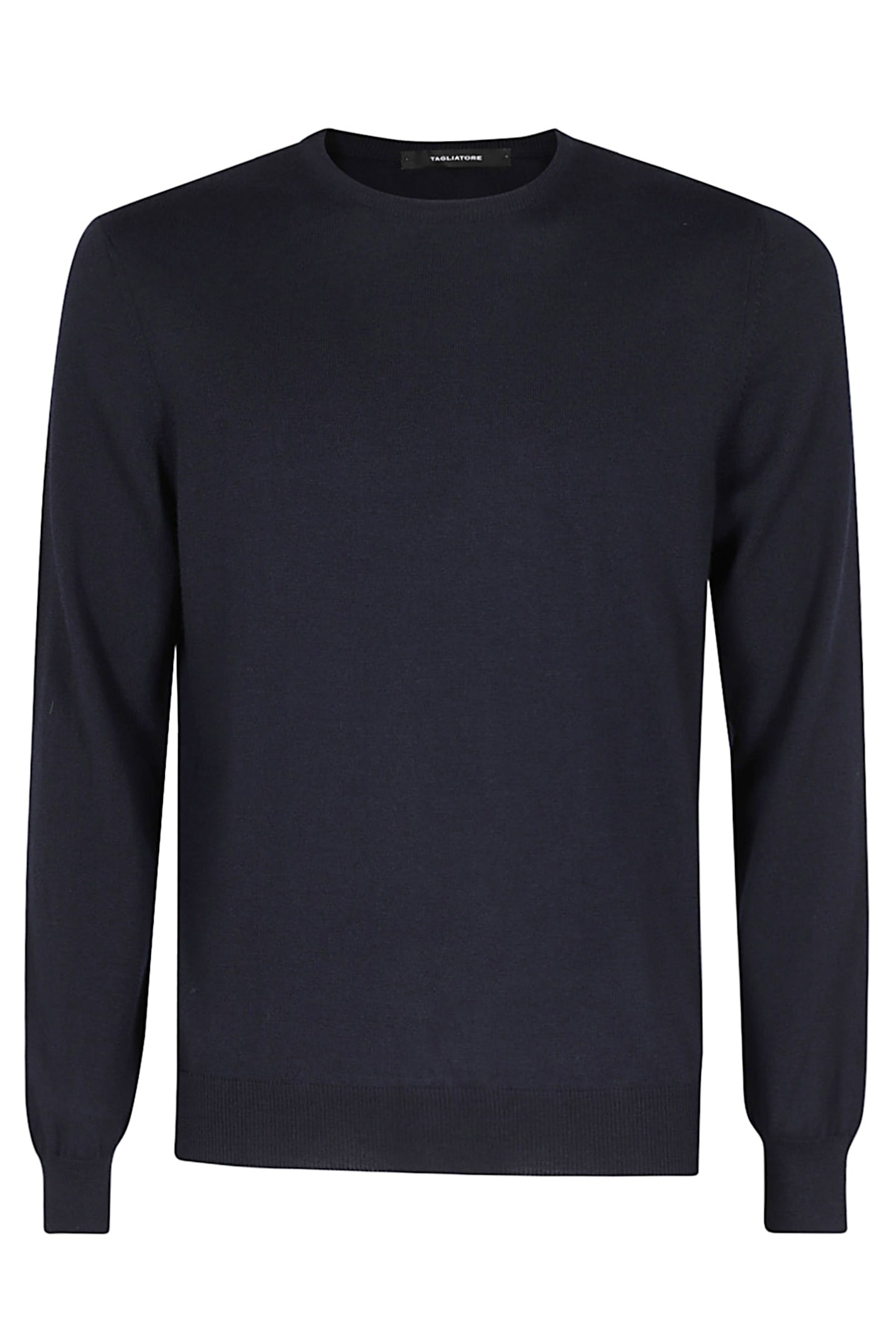 Tagliatore Girocollo In Merinos In Blue